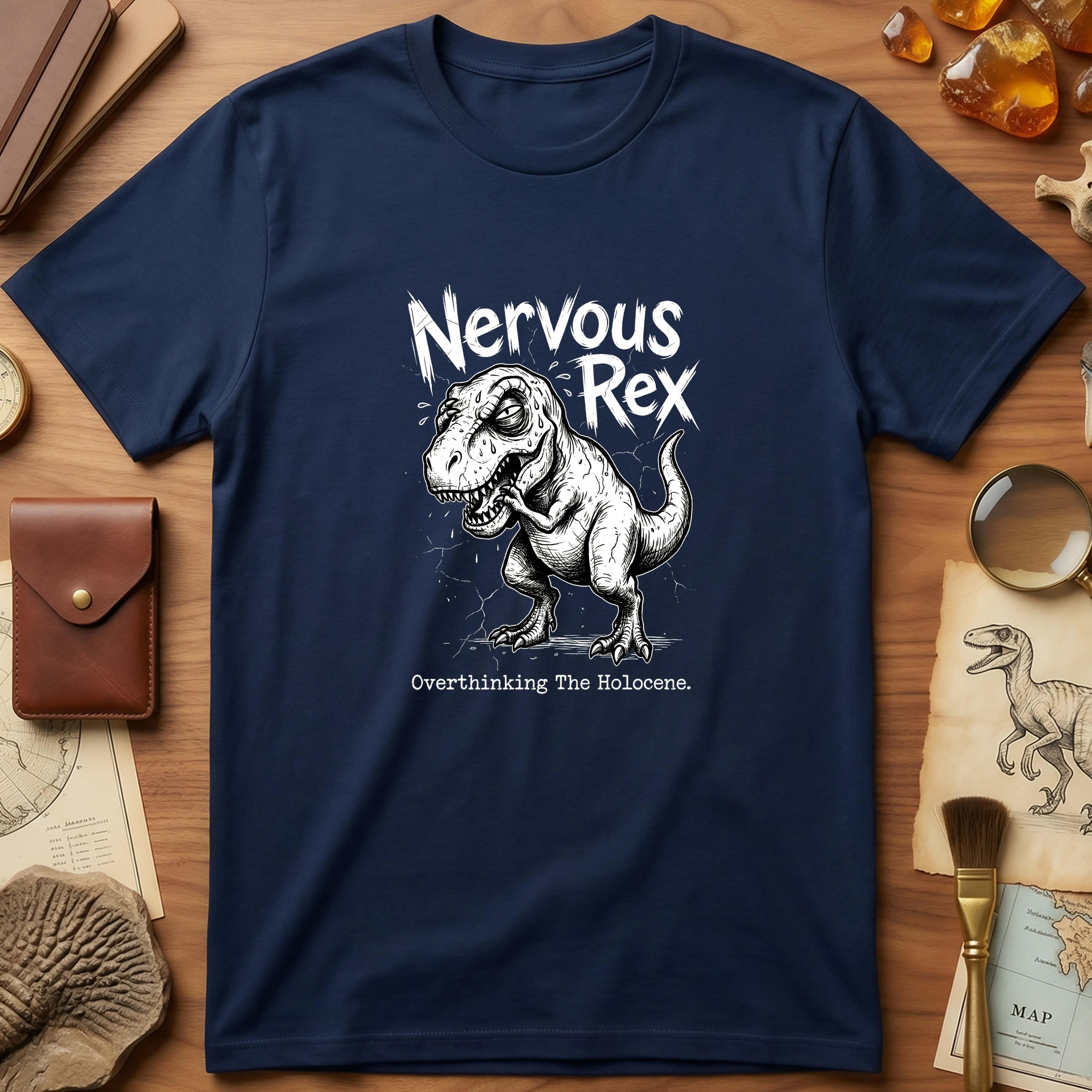 The Struggle Is Real' Cute Dinosaur T-Shirt