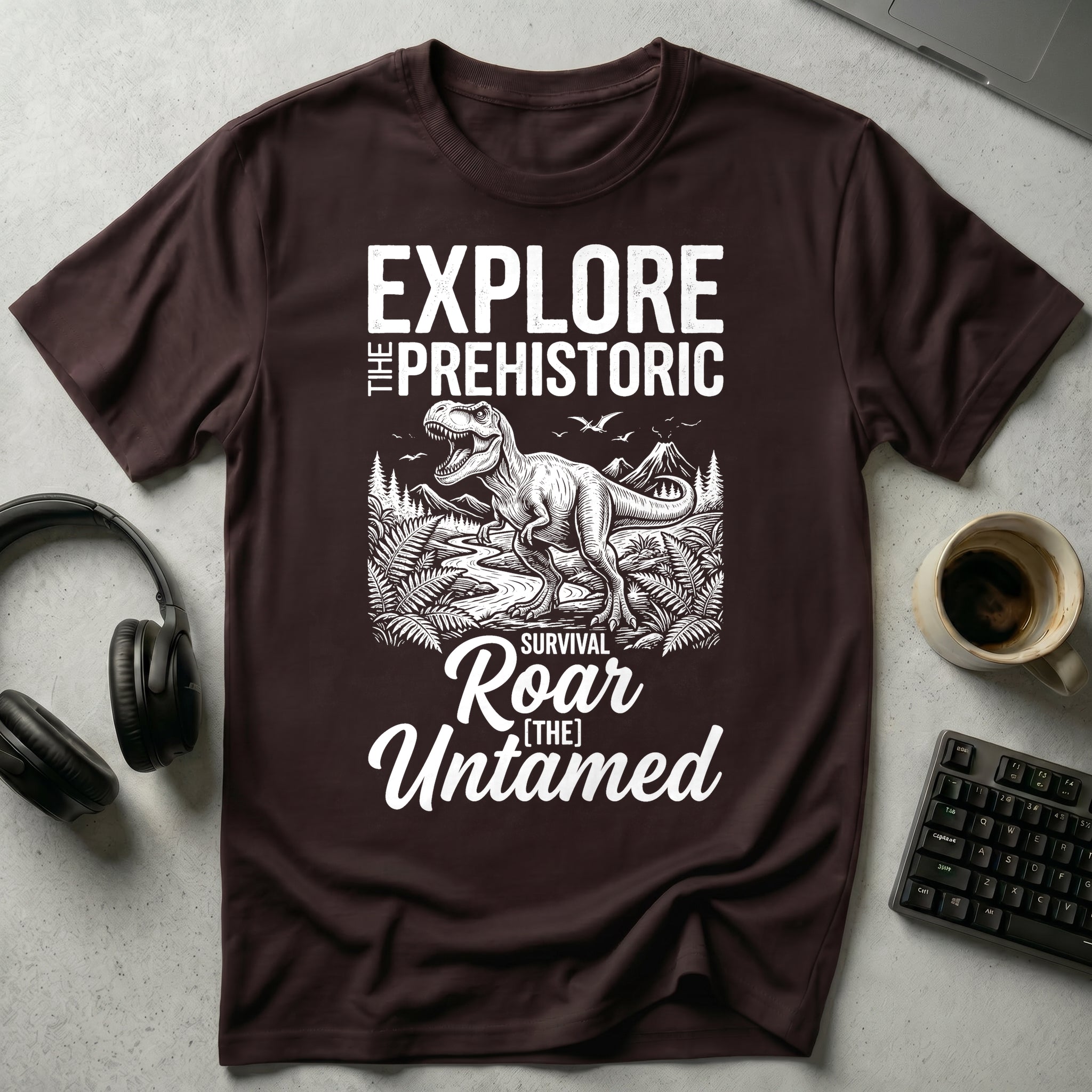 Explore the Prehistoric T-Shirt