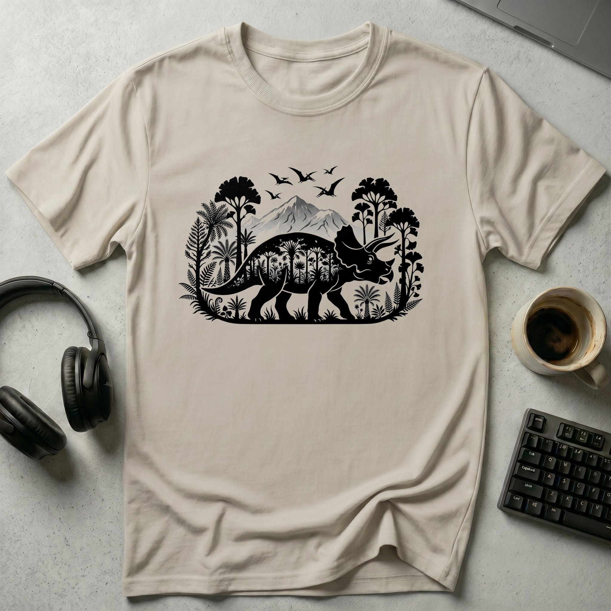 Dinosaur Jungle Graphic T-Shirt