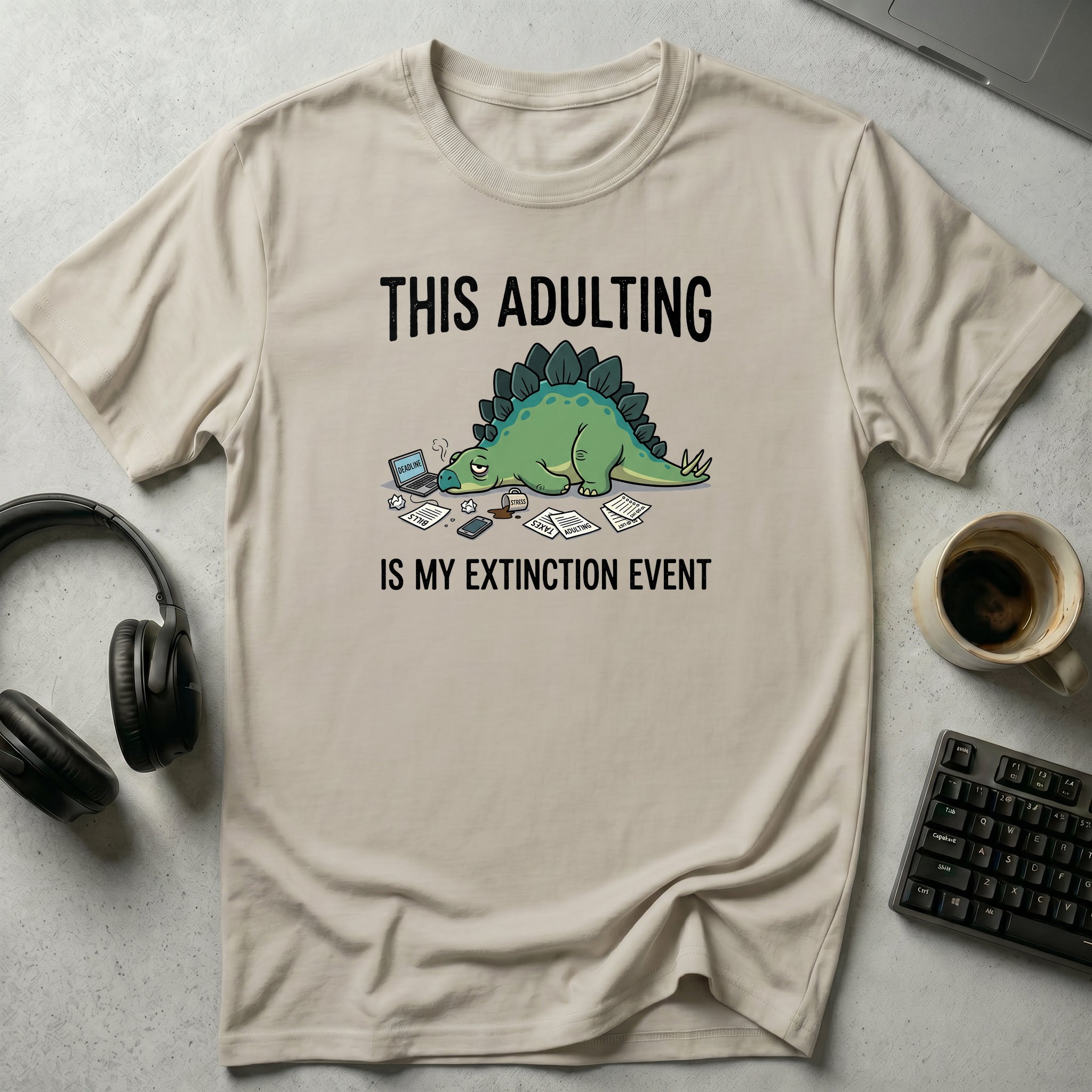 This Adulting Is My Extinction Event T-Shirt