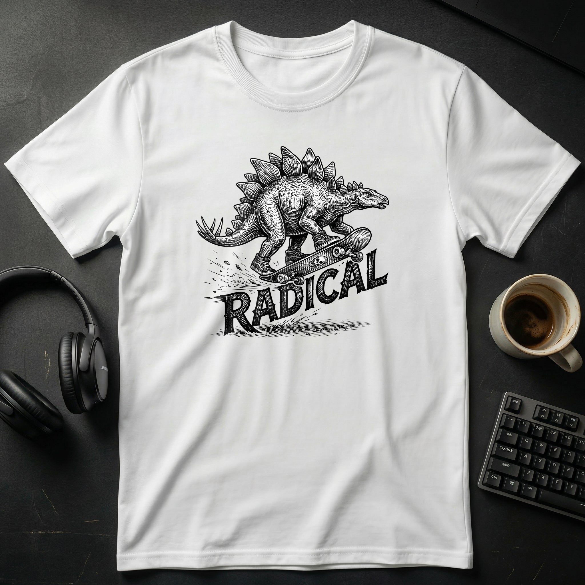 Radical Stegosaurus T-Shirt