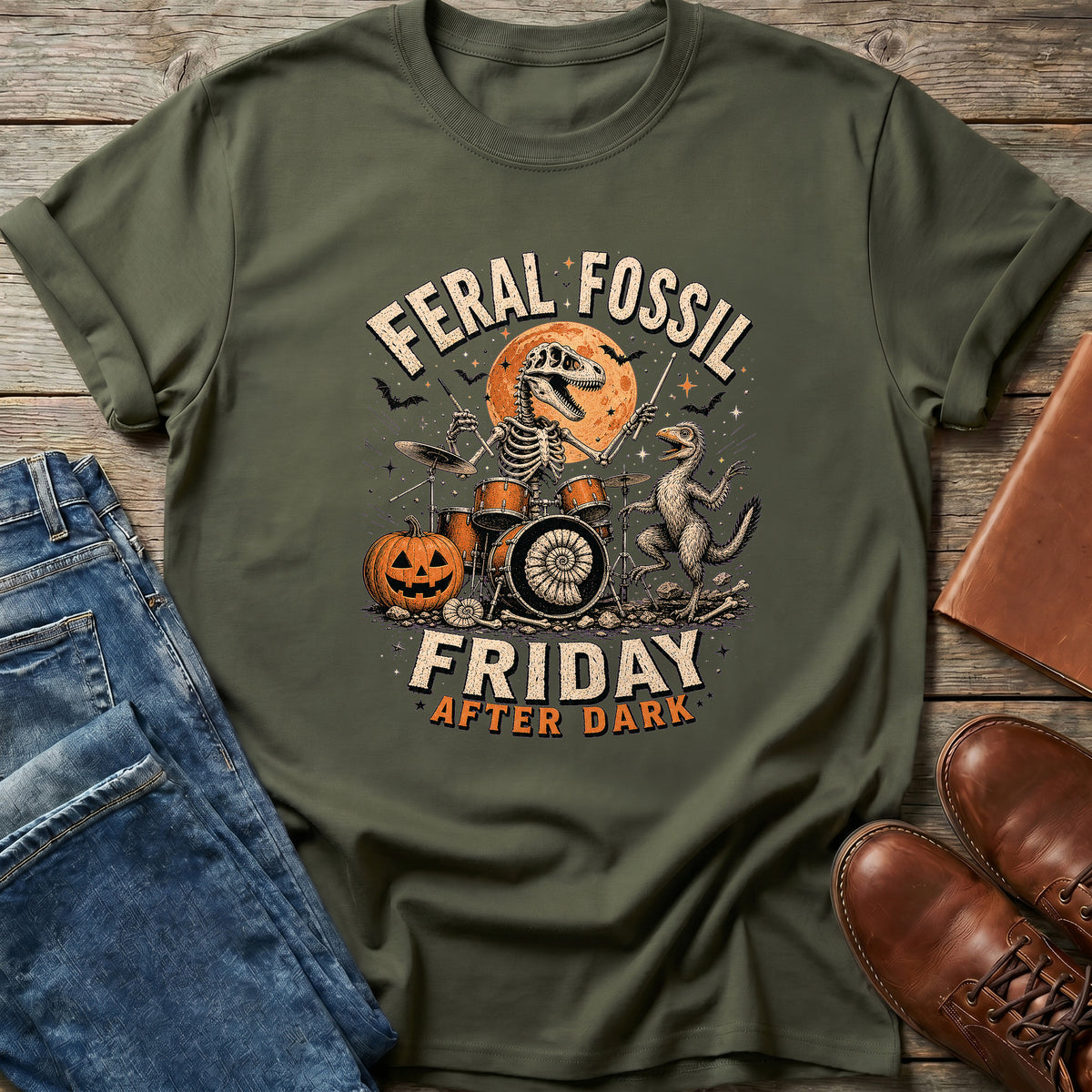 Feral Fossil Friday Shirt
