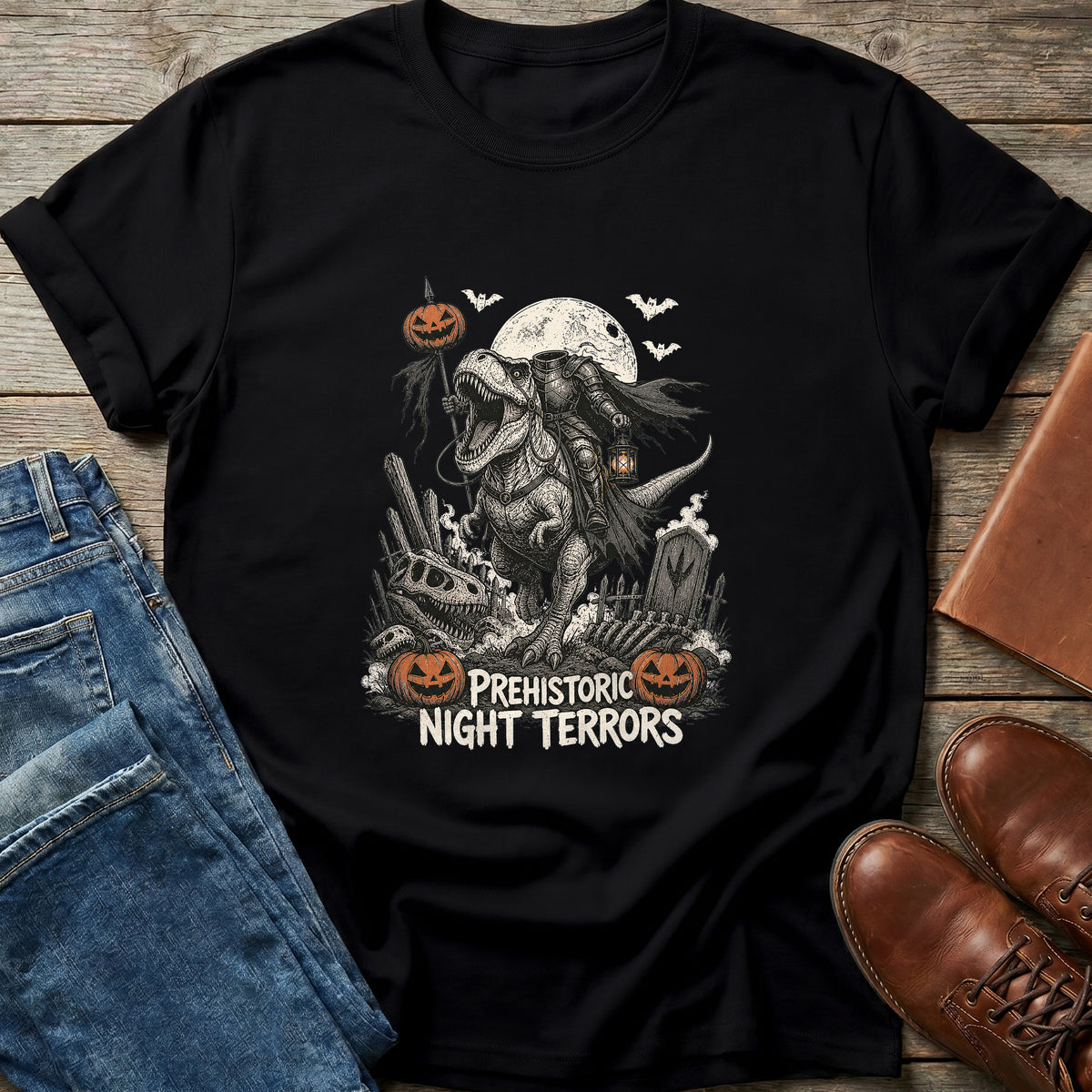 Prehistoric Night Terrors T Shirt
