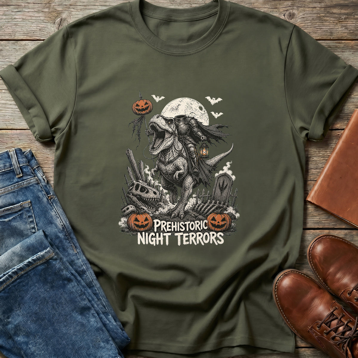 Prehistoric Night Terrors T Shirt