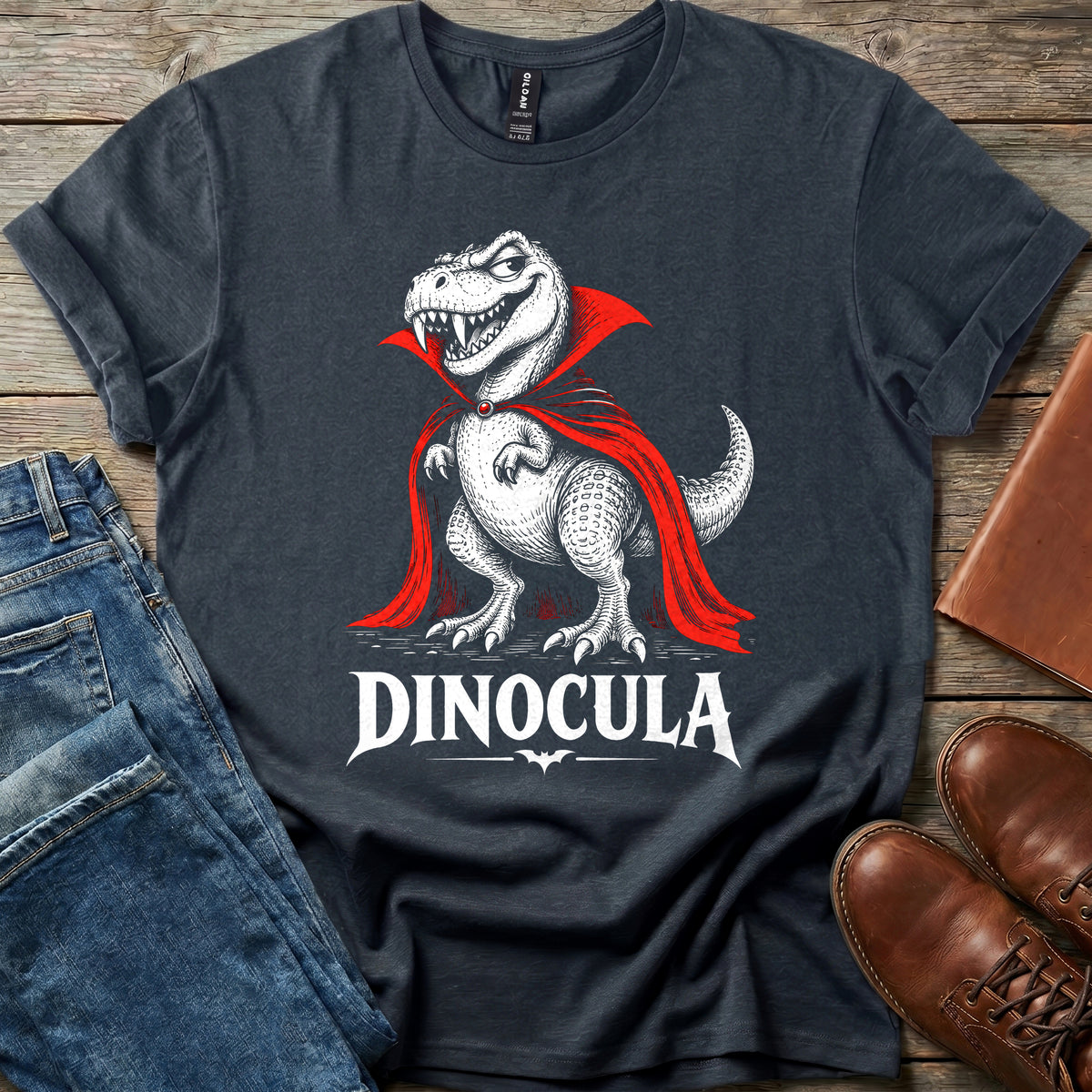 Dinocula Vampire T-Rex T Shirt