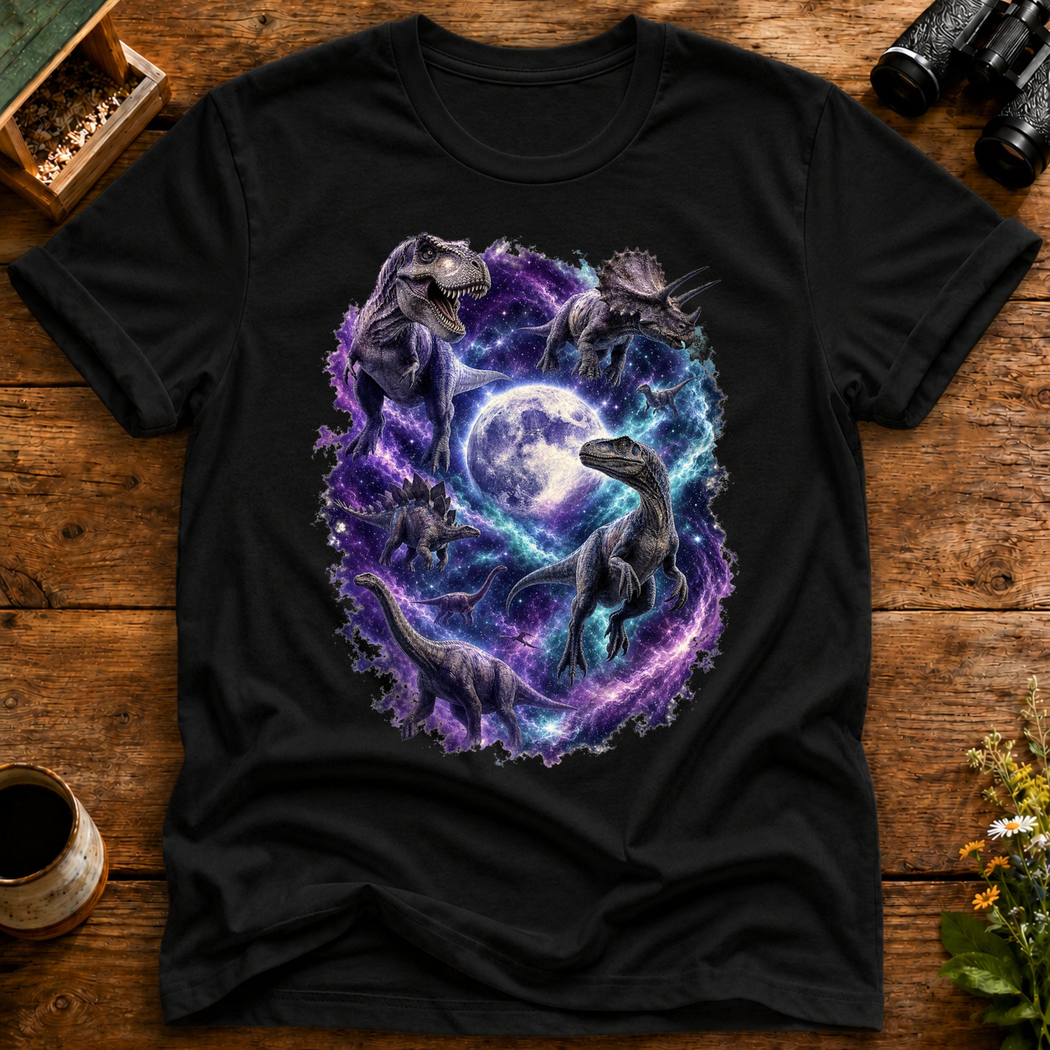 Cosmic Dino Gathering T Shirt