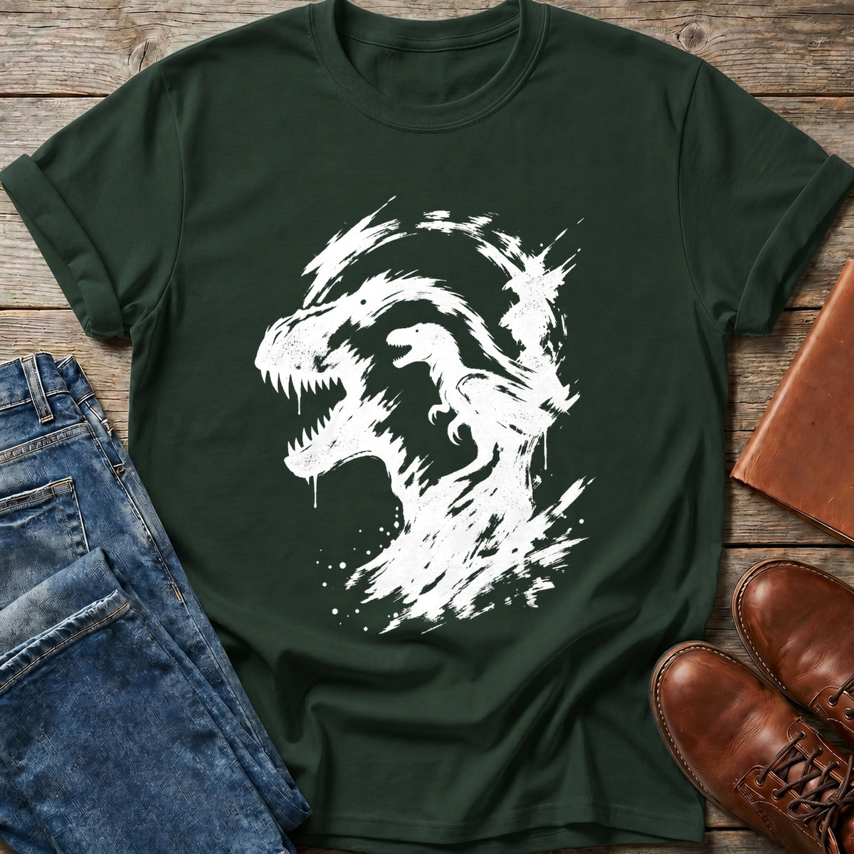 Roaring Predator Splash T Shirt