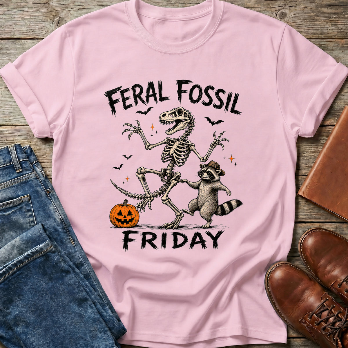Feral Fossil Friday T Shirt