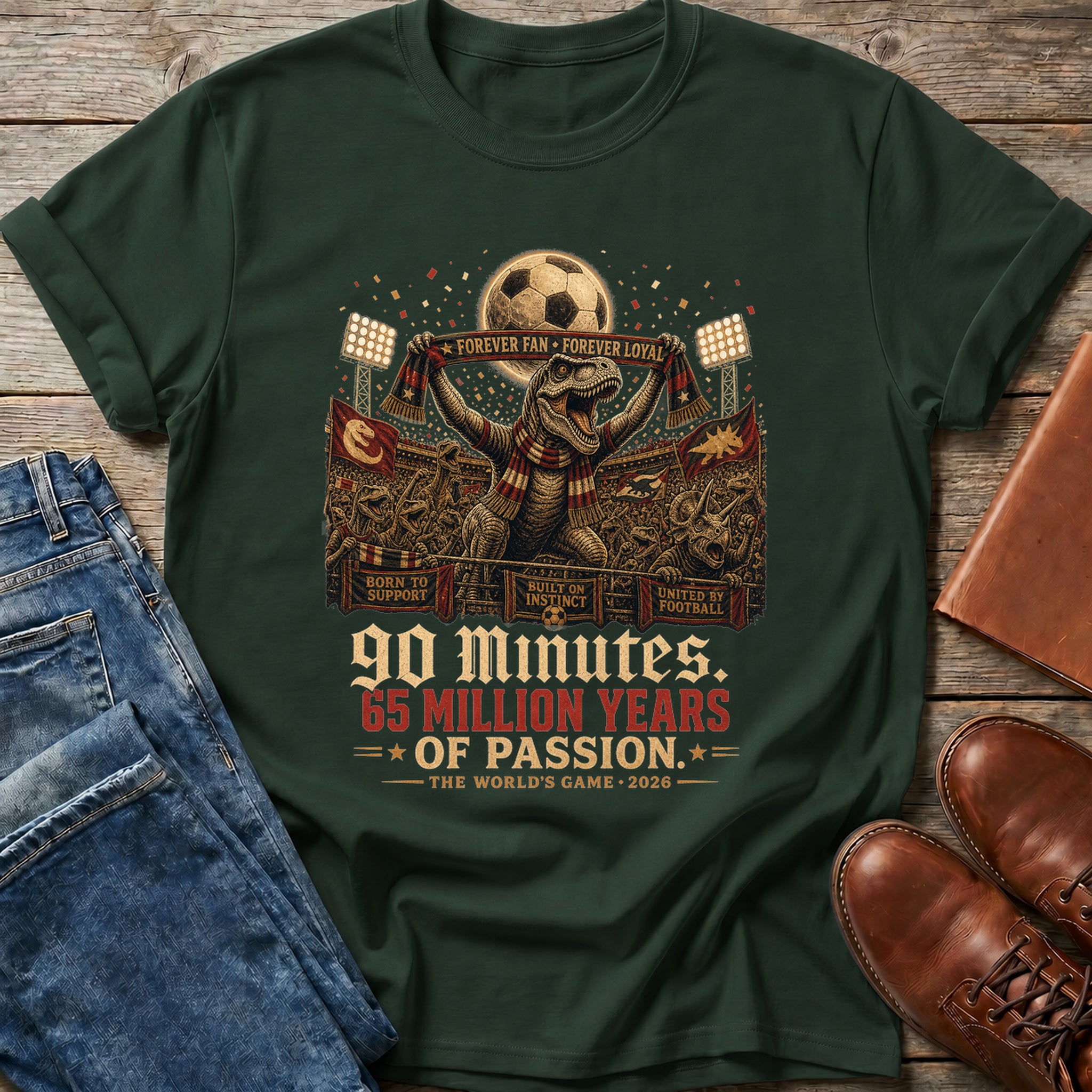 90 Minutes 65 Million Years T Shirt