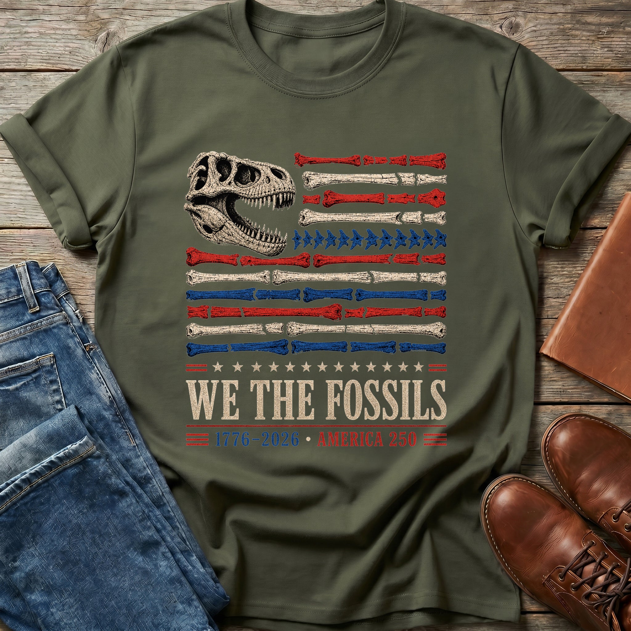 We The Fossils T Shirt