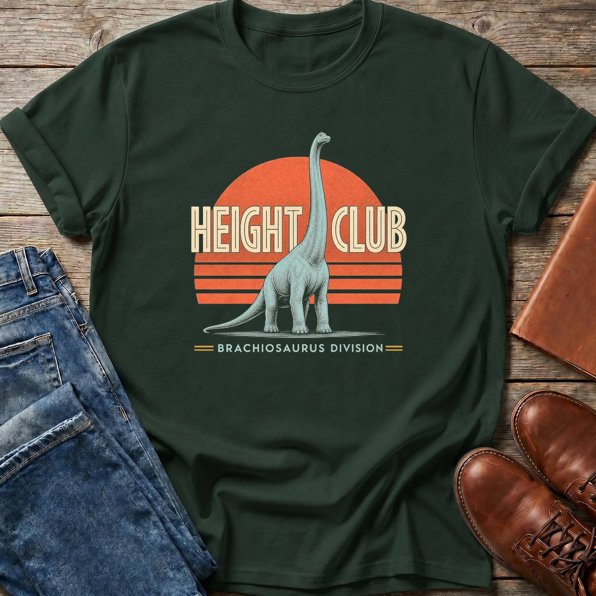 Height Club Brachiosaurus T Shirt