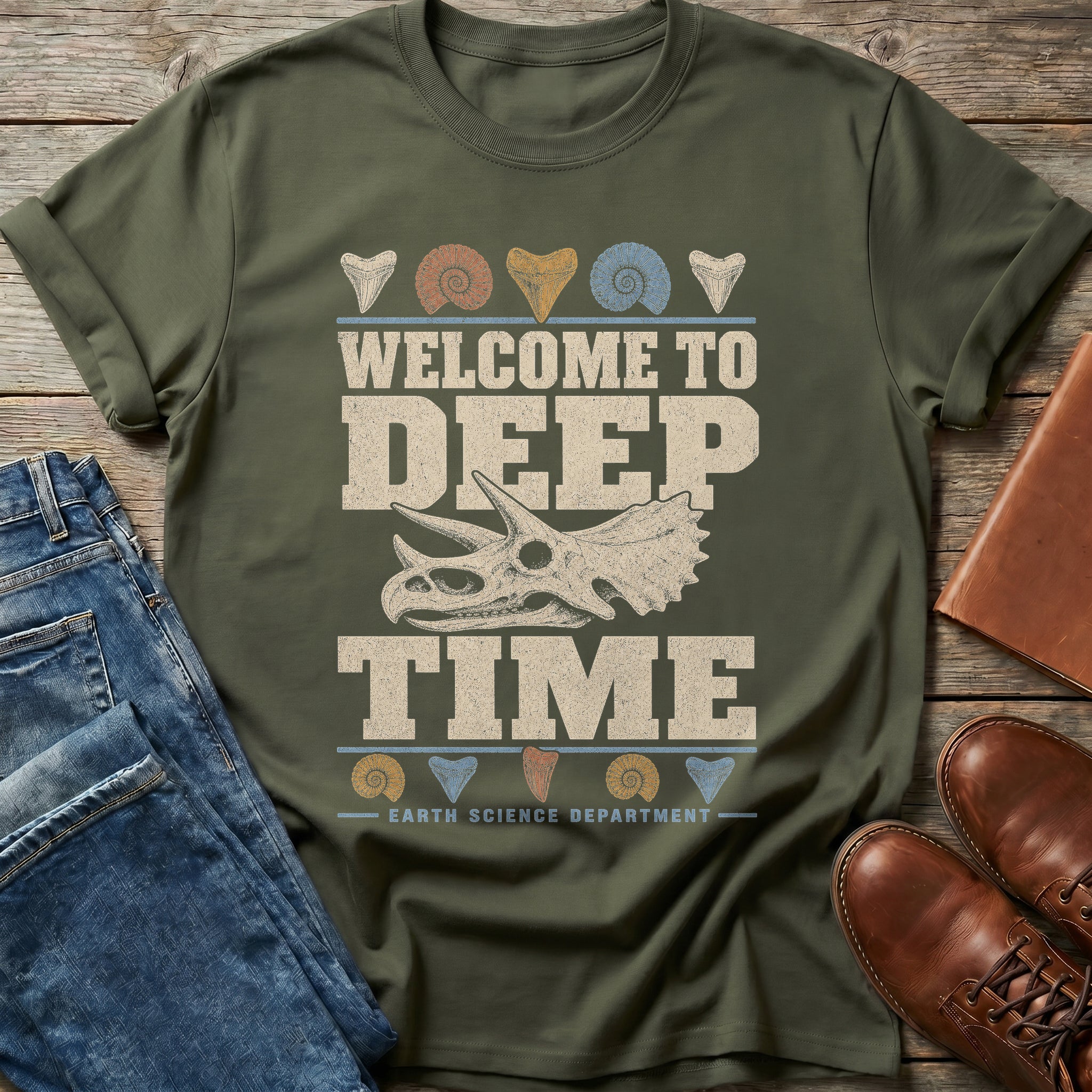 Welcome To Deep Time T Shirt