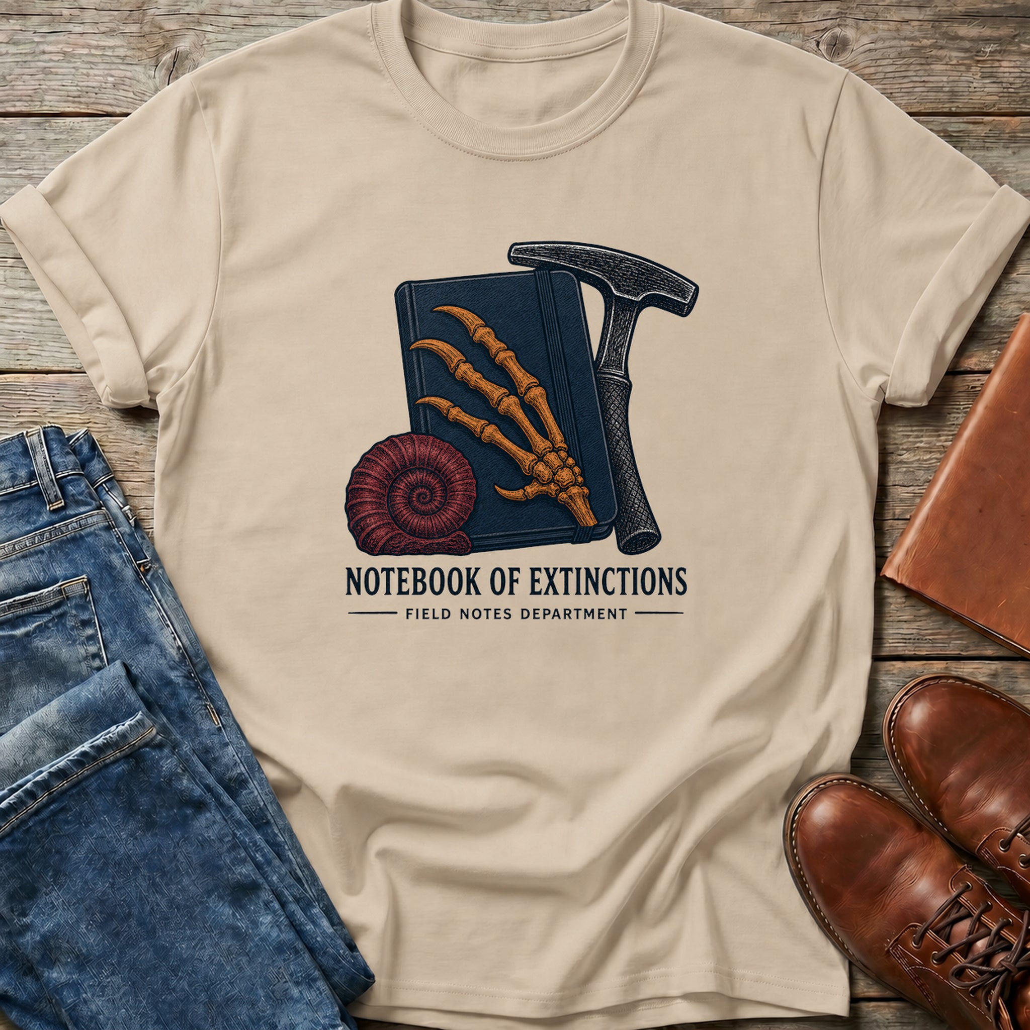 Notebook Of Extinctions T Shirt