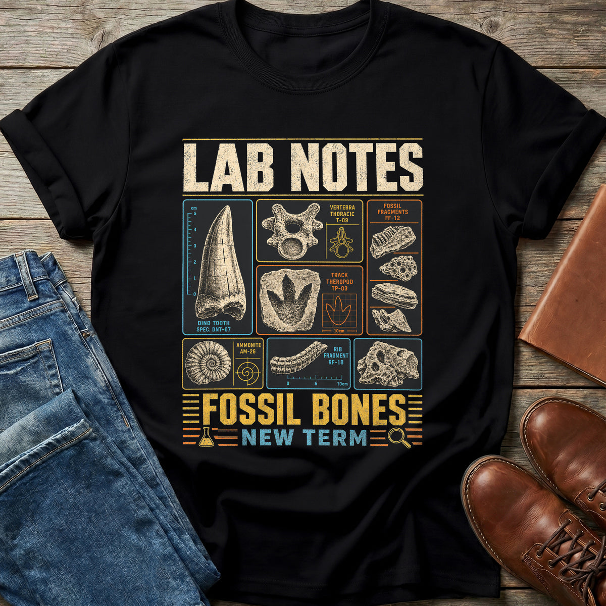 Fossil Bones New Term T Shirt