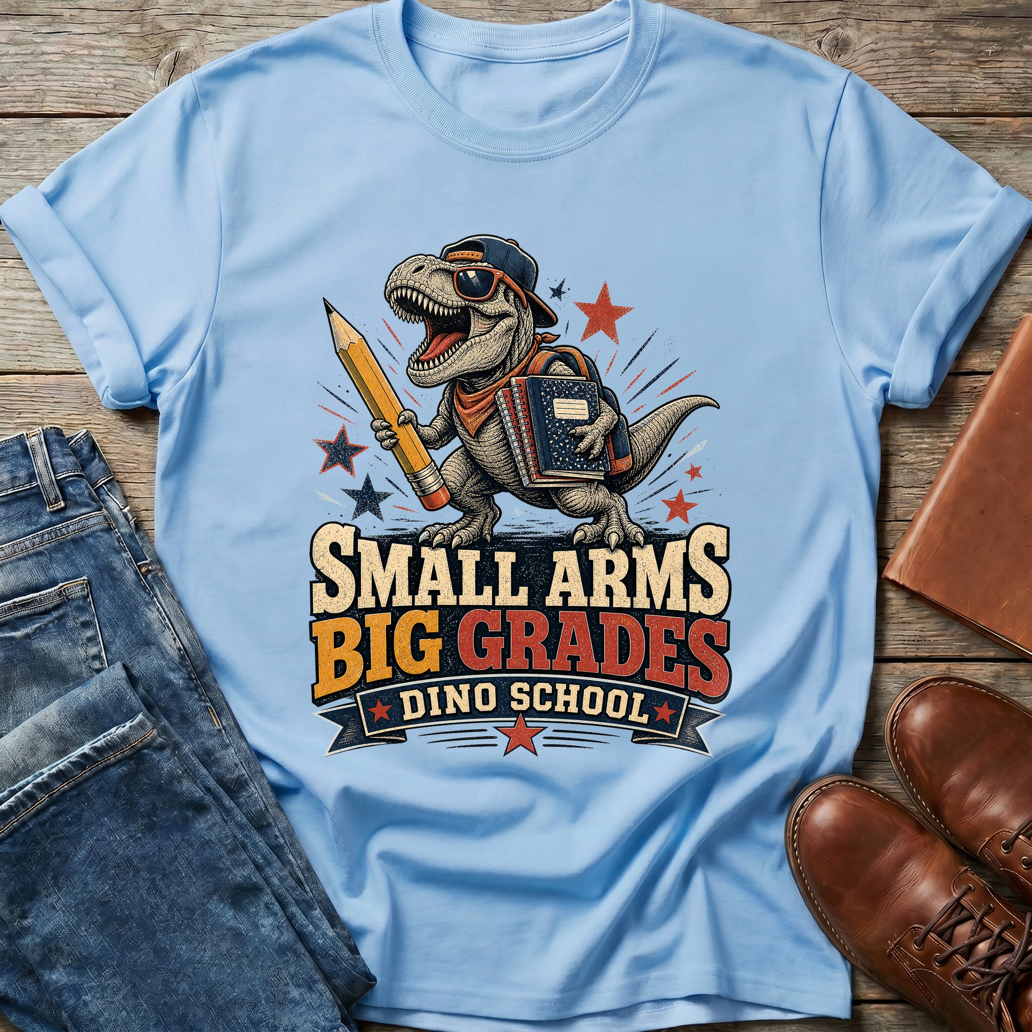 Small Arms Big Grades T Shirt