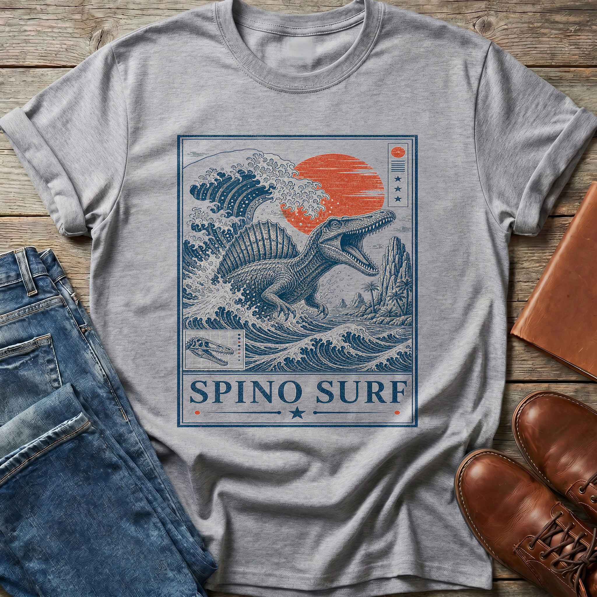 Spino Surf T Shirt