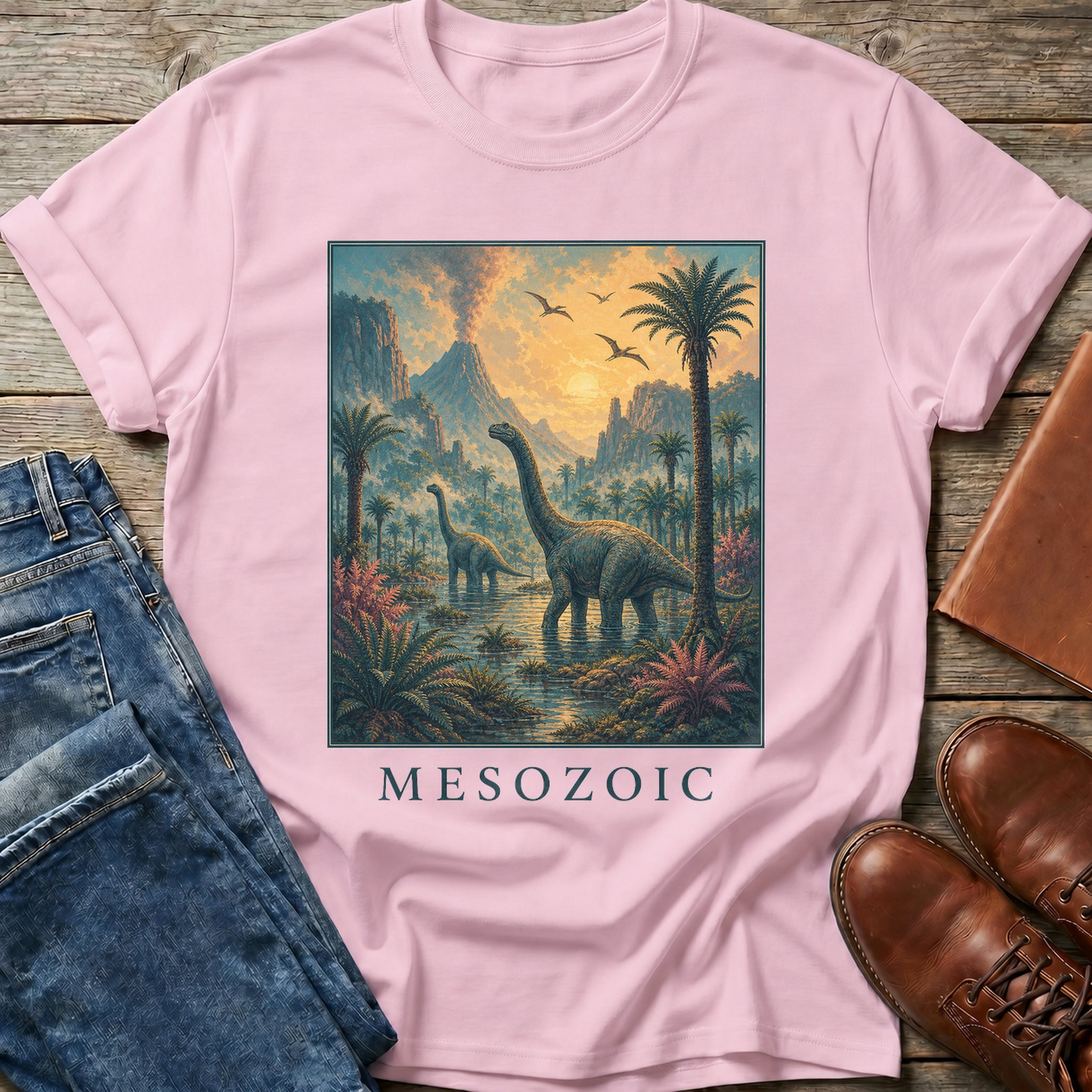 Mesozoic Era T Shirt