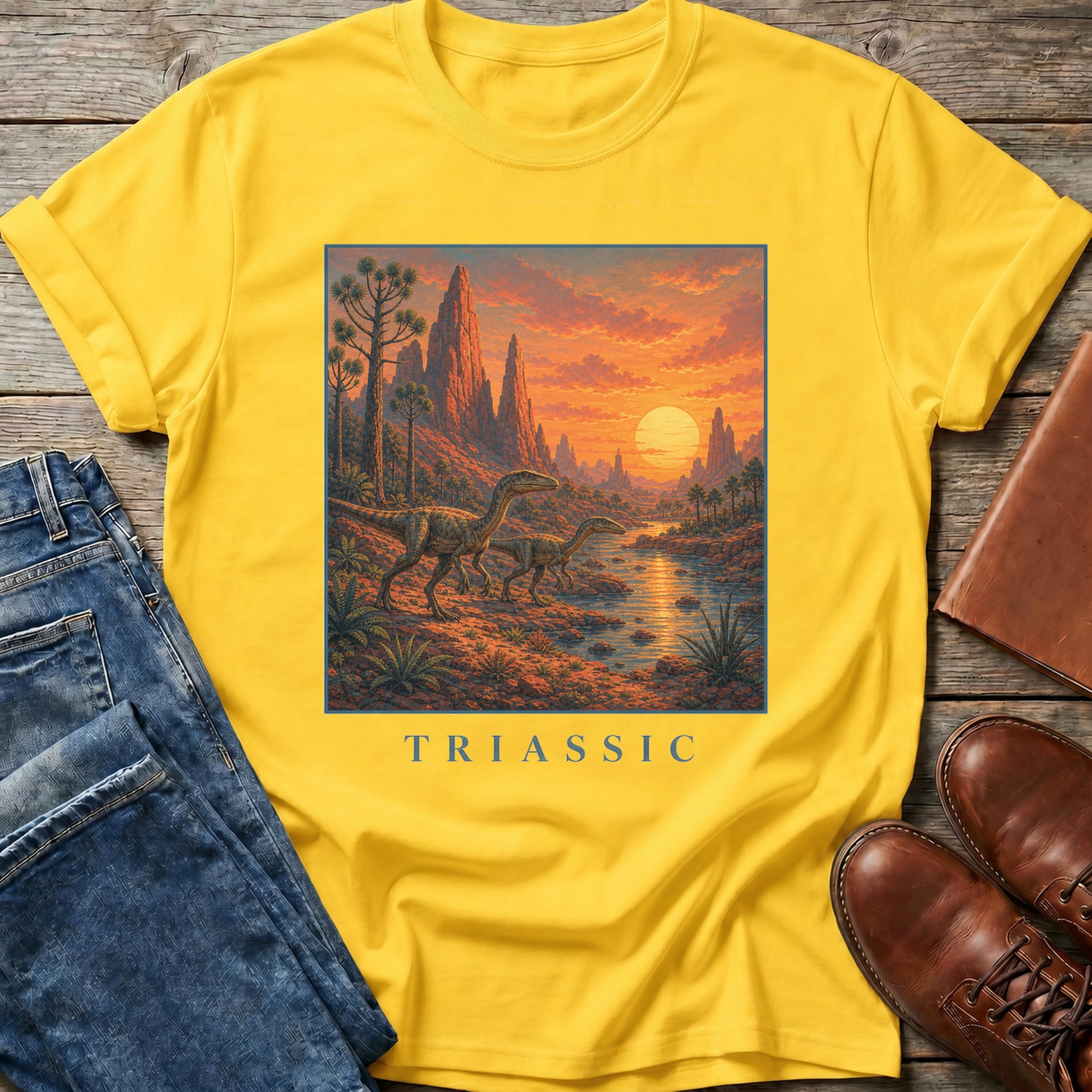 Triassic Dawn T Shirt
