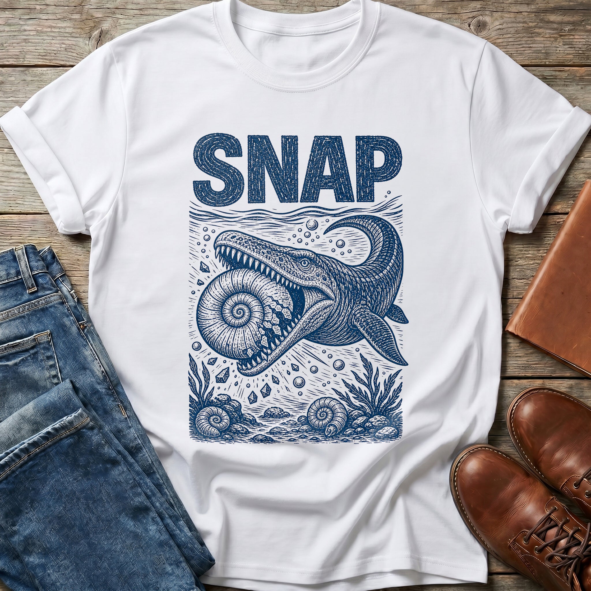 Snap Ammonite Hunter T Shirt