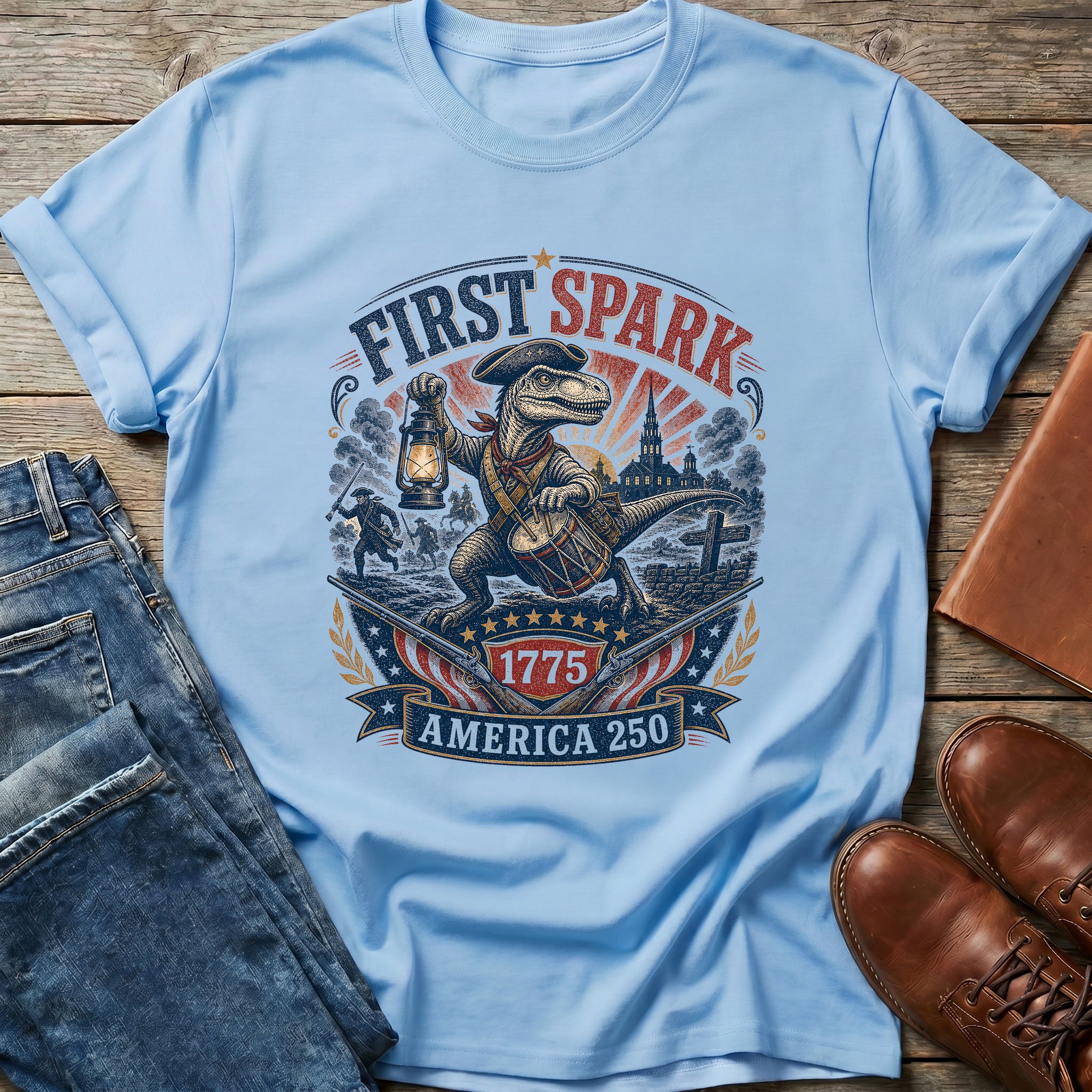 First Spark America 250 T Shirt