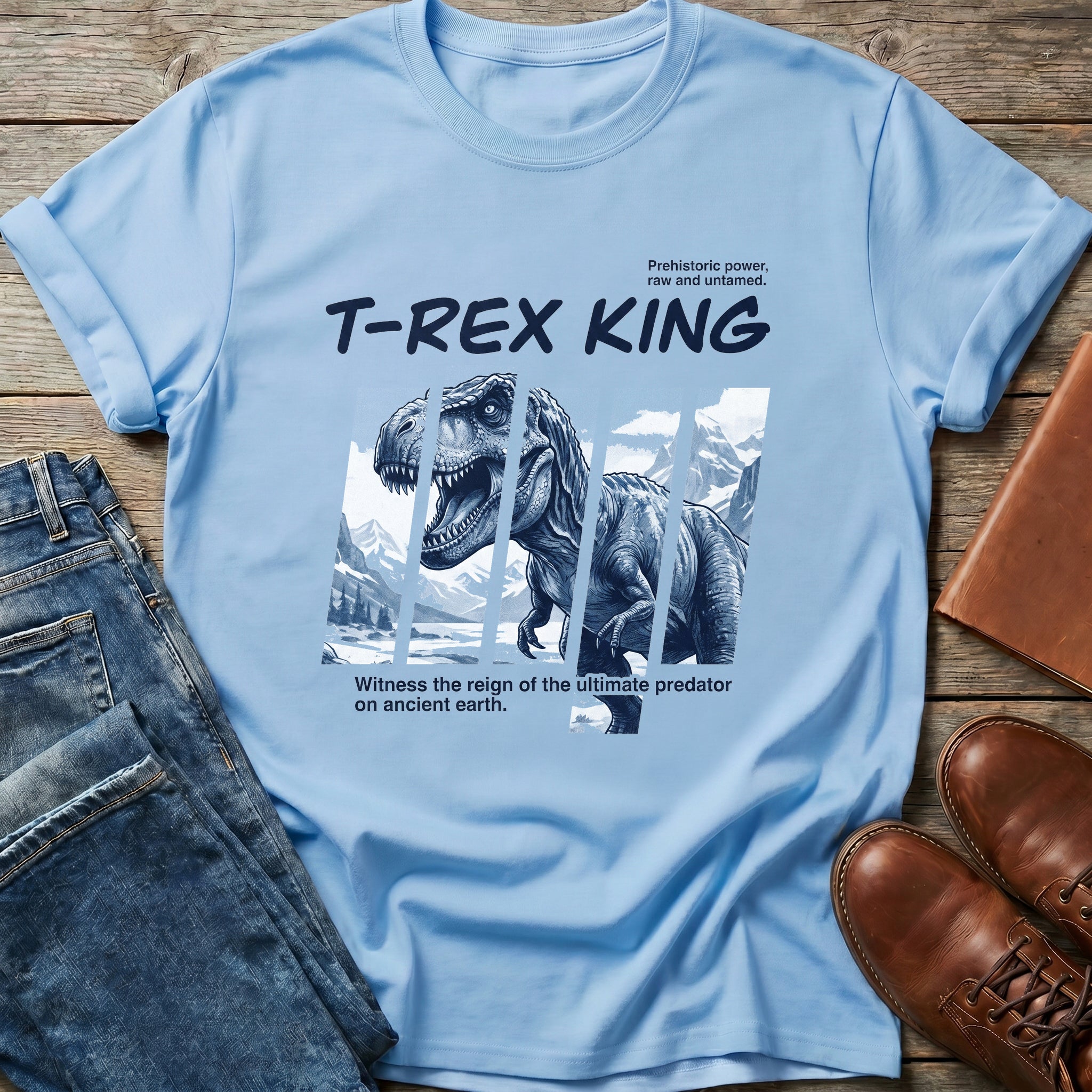 T-Rex King Ancient Earth T Shirt