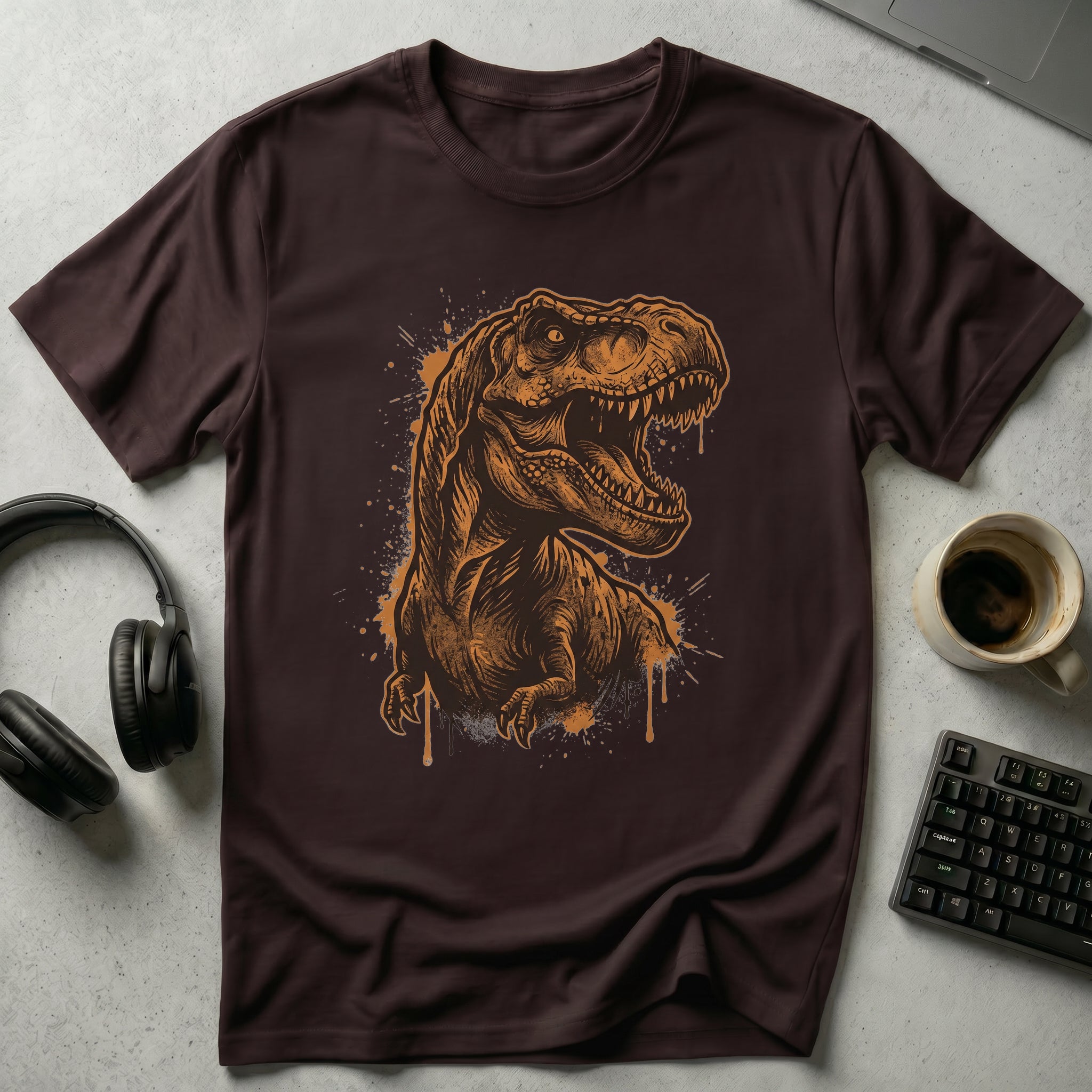 Fierce Roaring T-Rex T Shirt