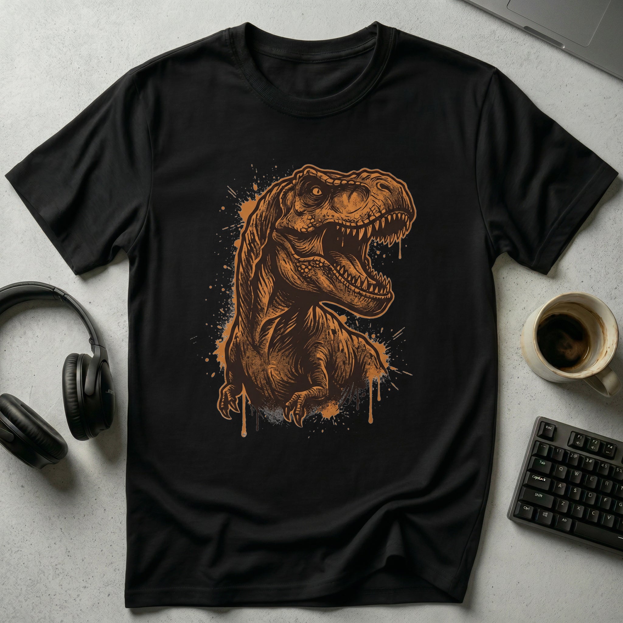 Fierce Roaring T-Rex T Shirt