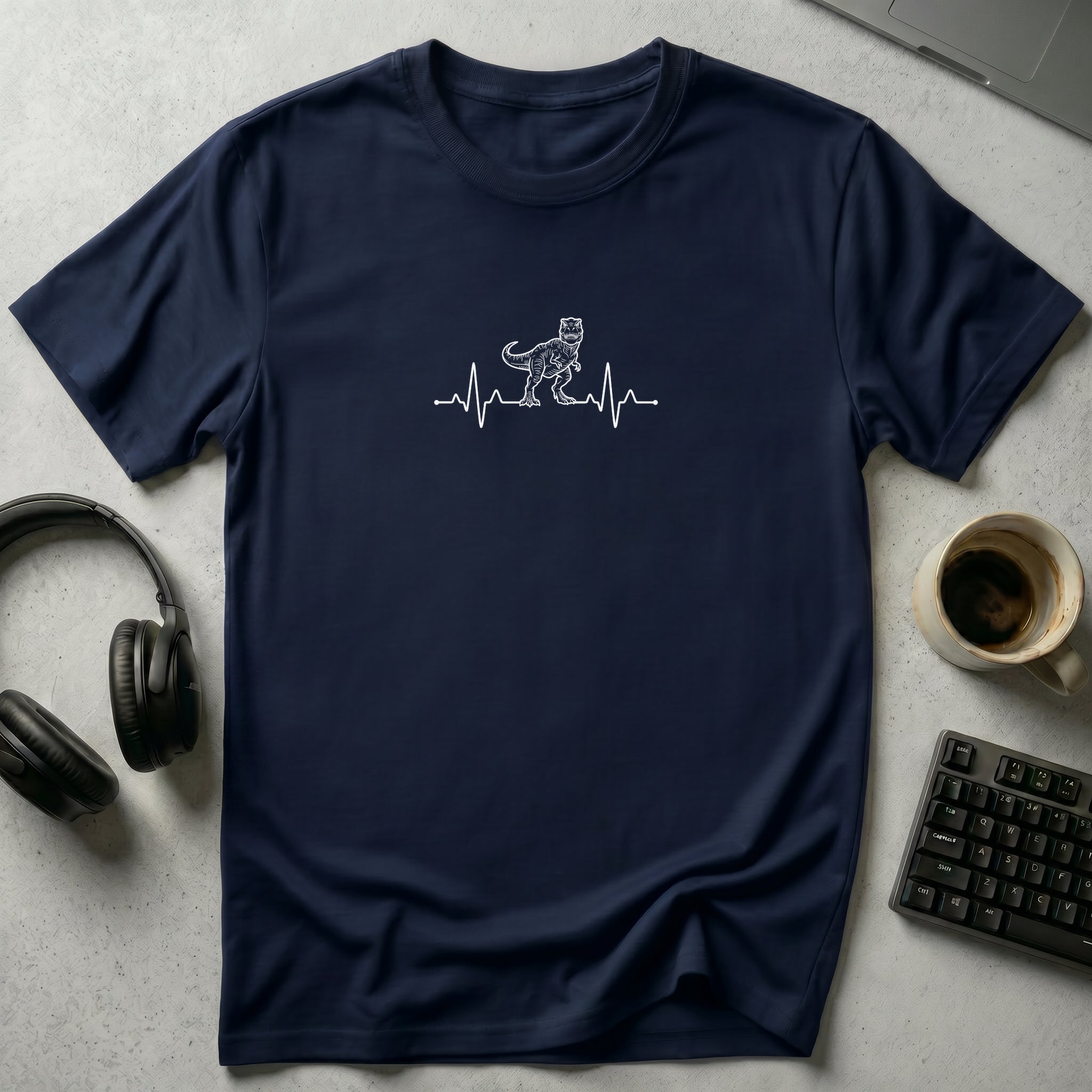 T-Rex Heartbeat T Shirt