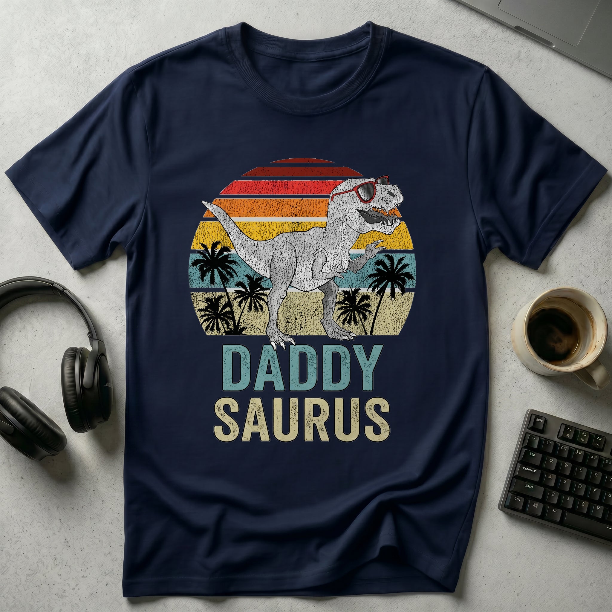 Daddysaurus T Shirt