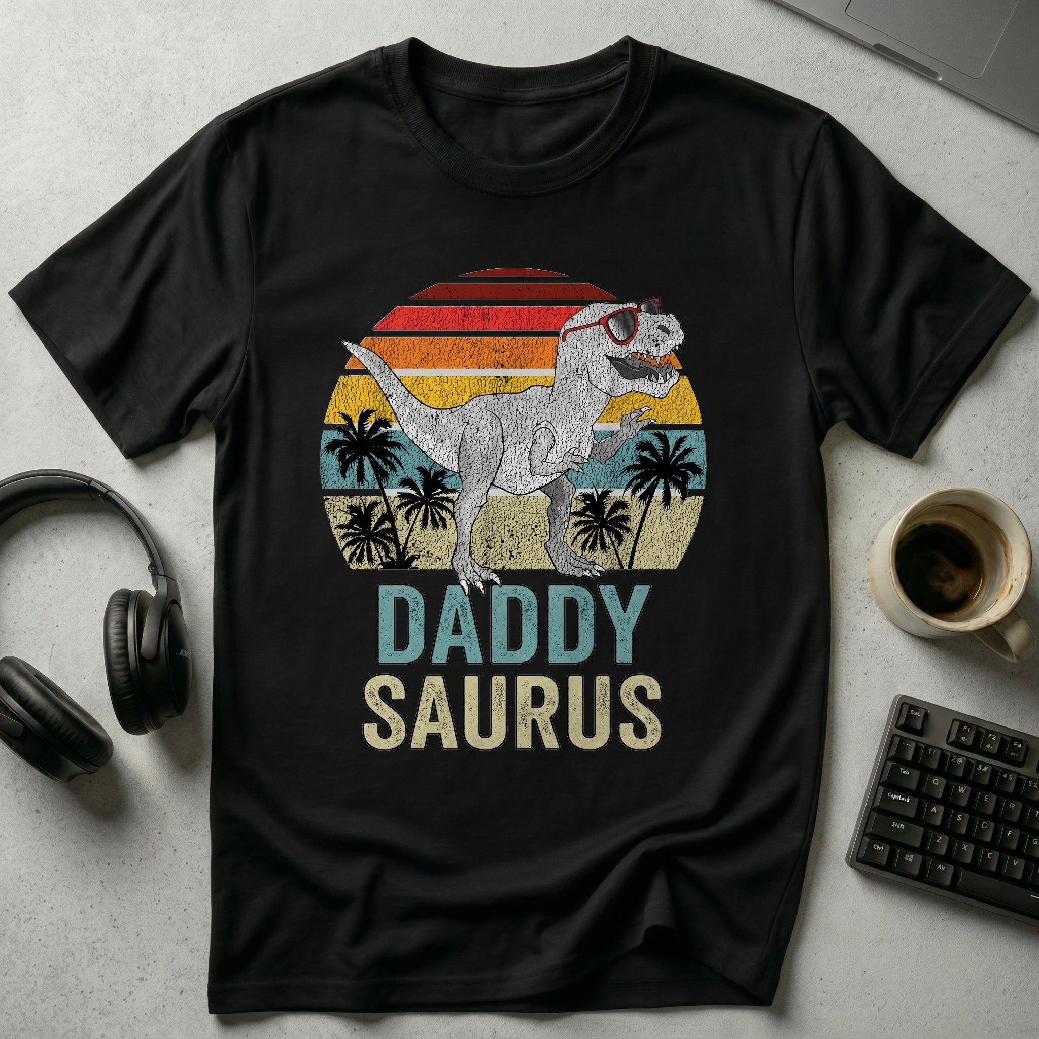 Daddysaurus T Shirt