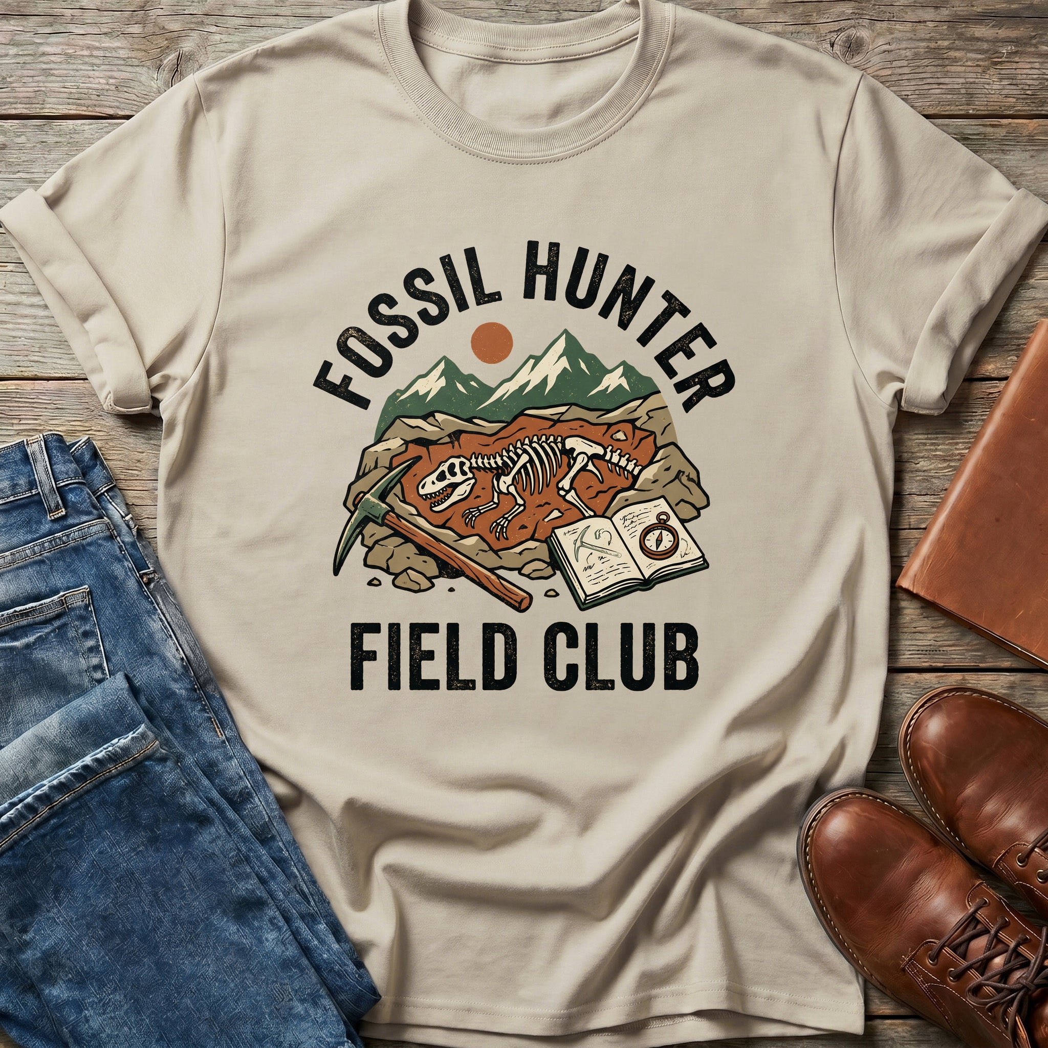 Fossil Hunter Field Club Shirt