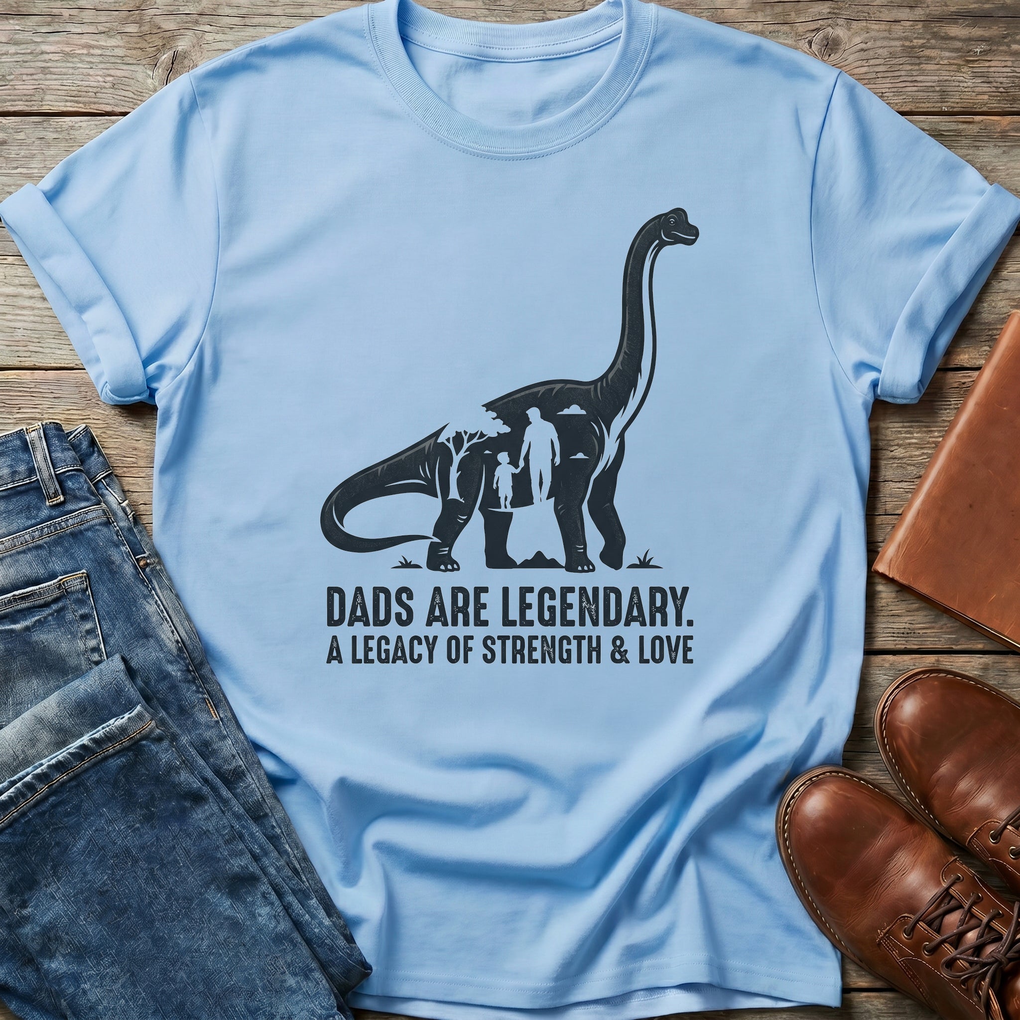 Legendary Strength Dad T Shirt