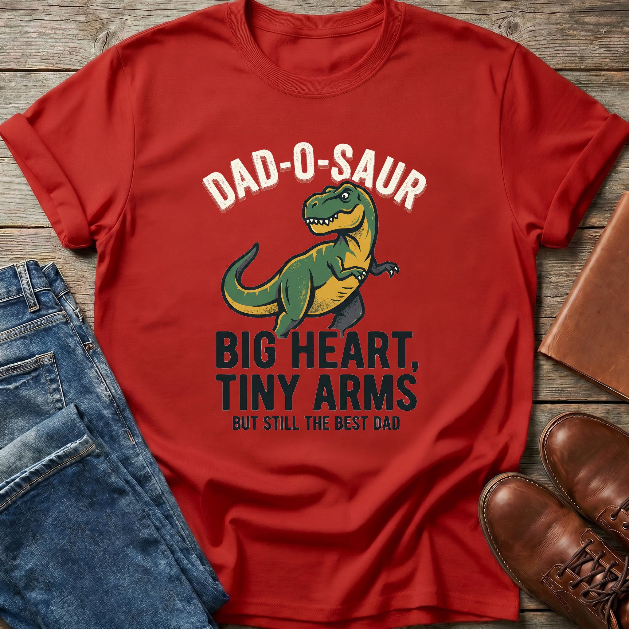 Dad-O-Saur Best Dad T Shirt