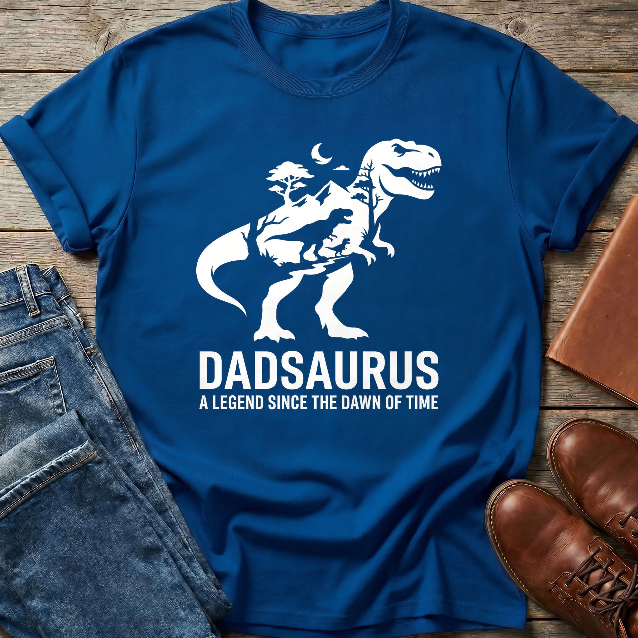 Dadsaurus: Ancient Legend T Shirt