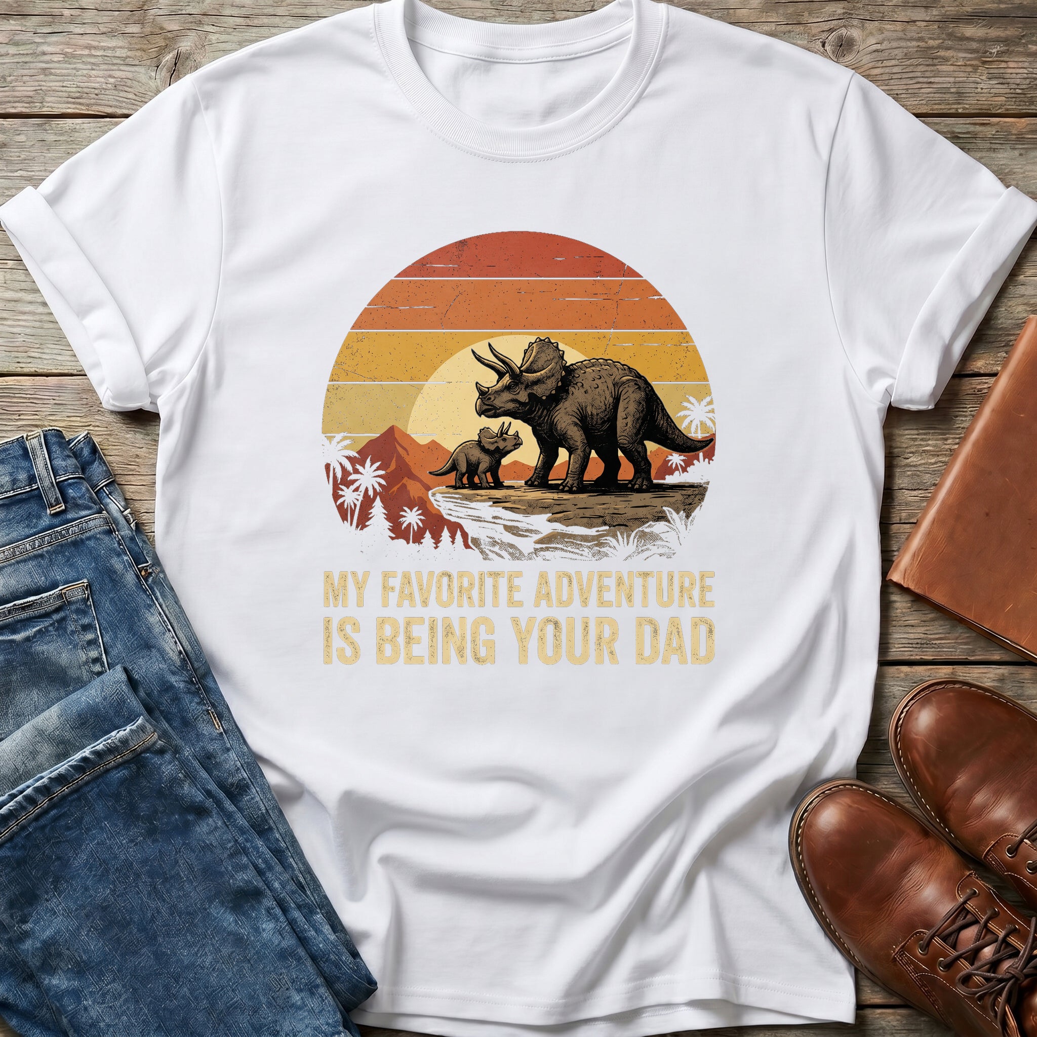 My Favorite Adventure Dad T Shirt