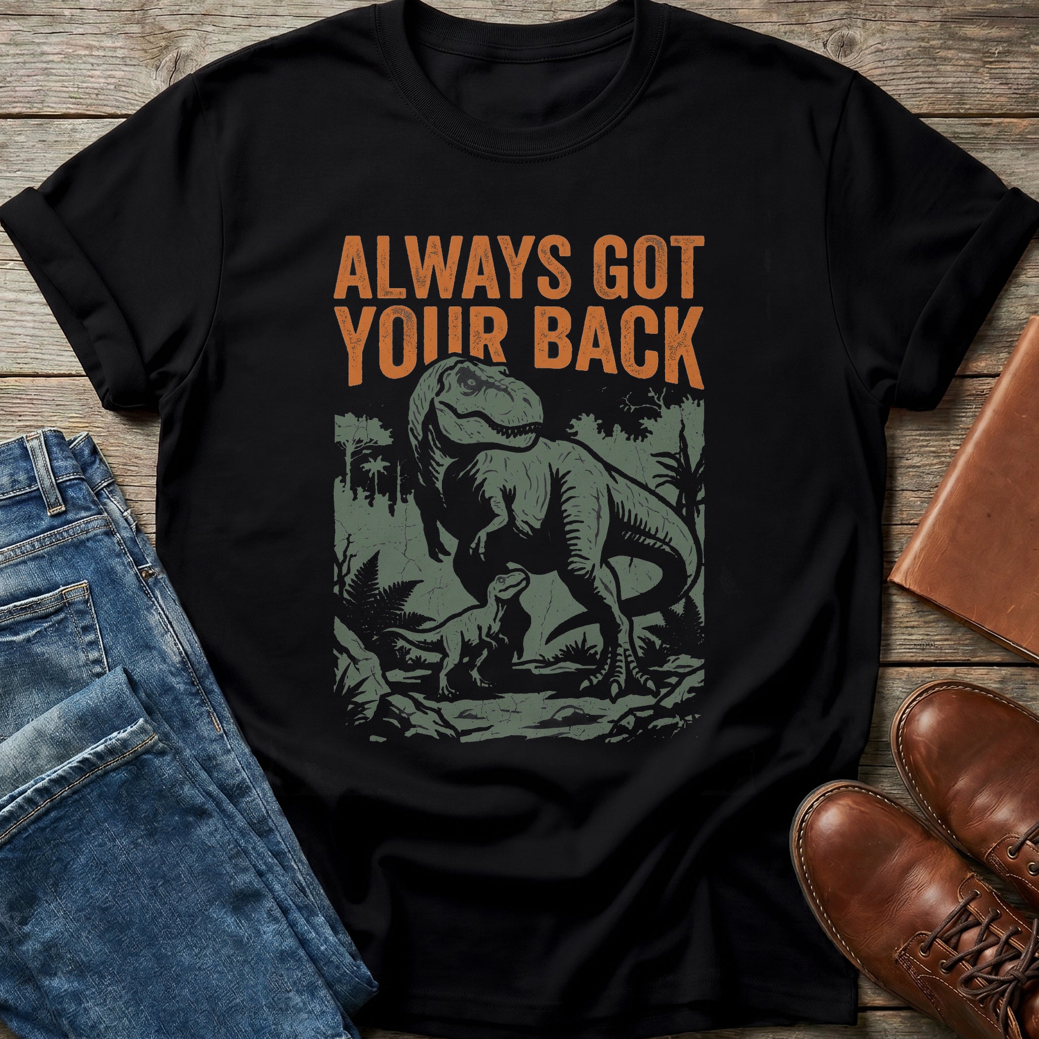 Always Got Your Back Dino T Shirt