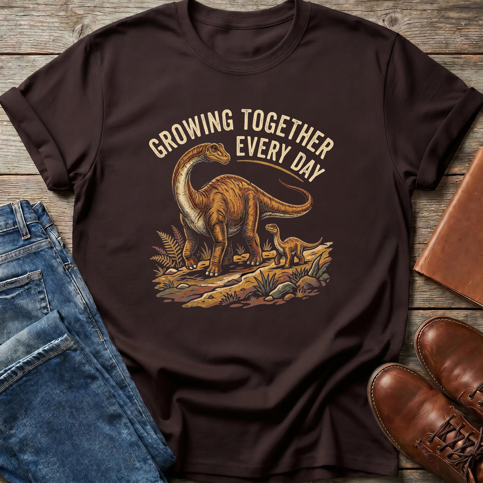 Growing Together Daily Dino T Shirt