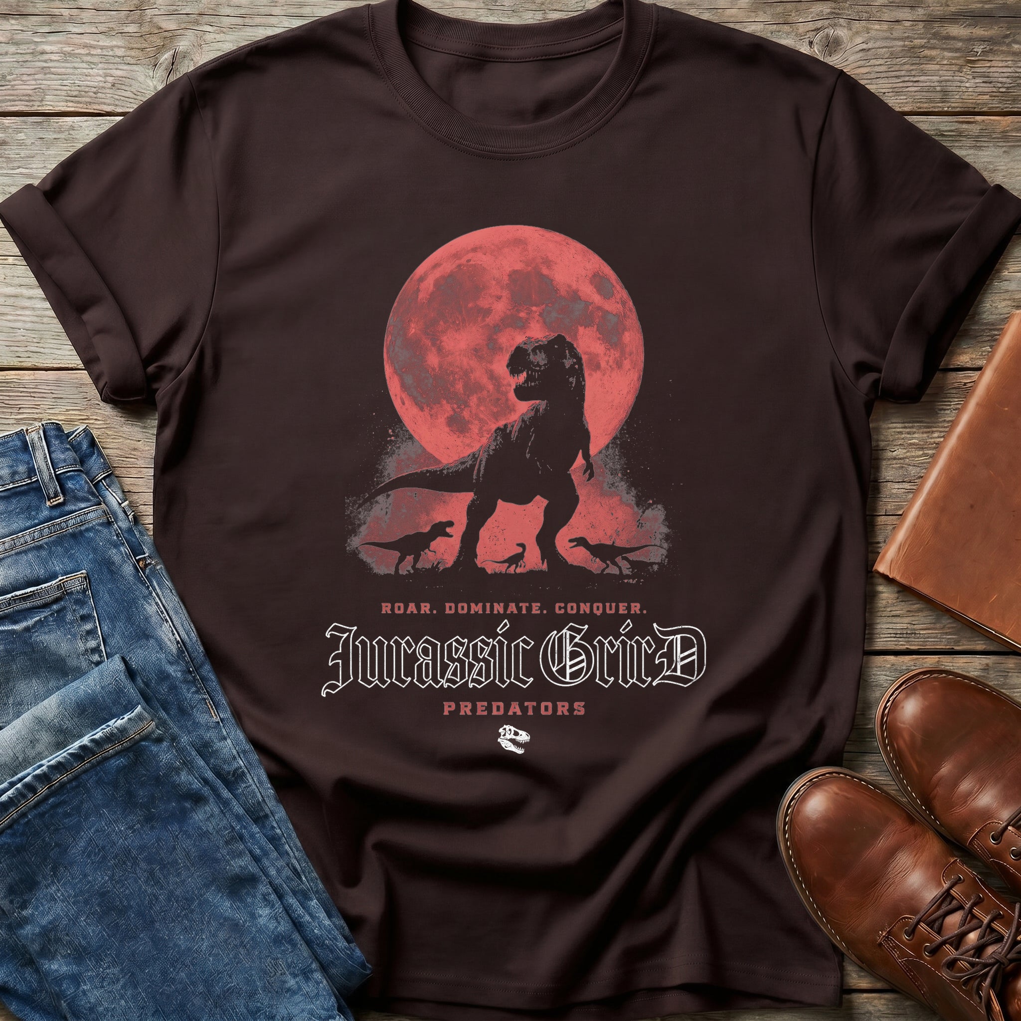 Roar Dominate Conquer T Shirt