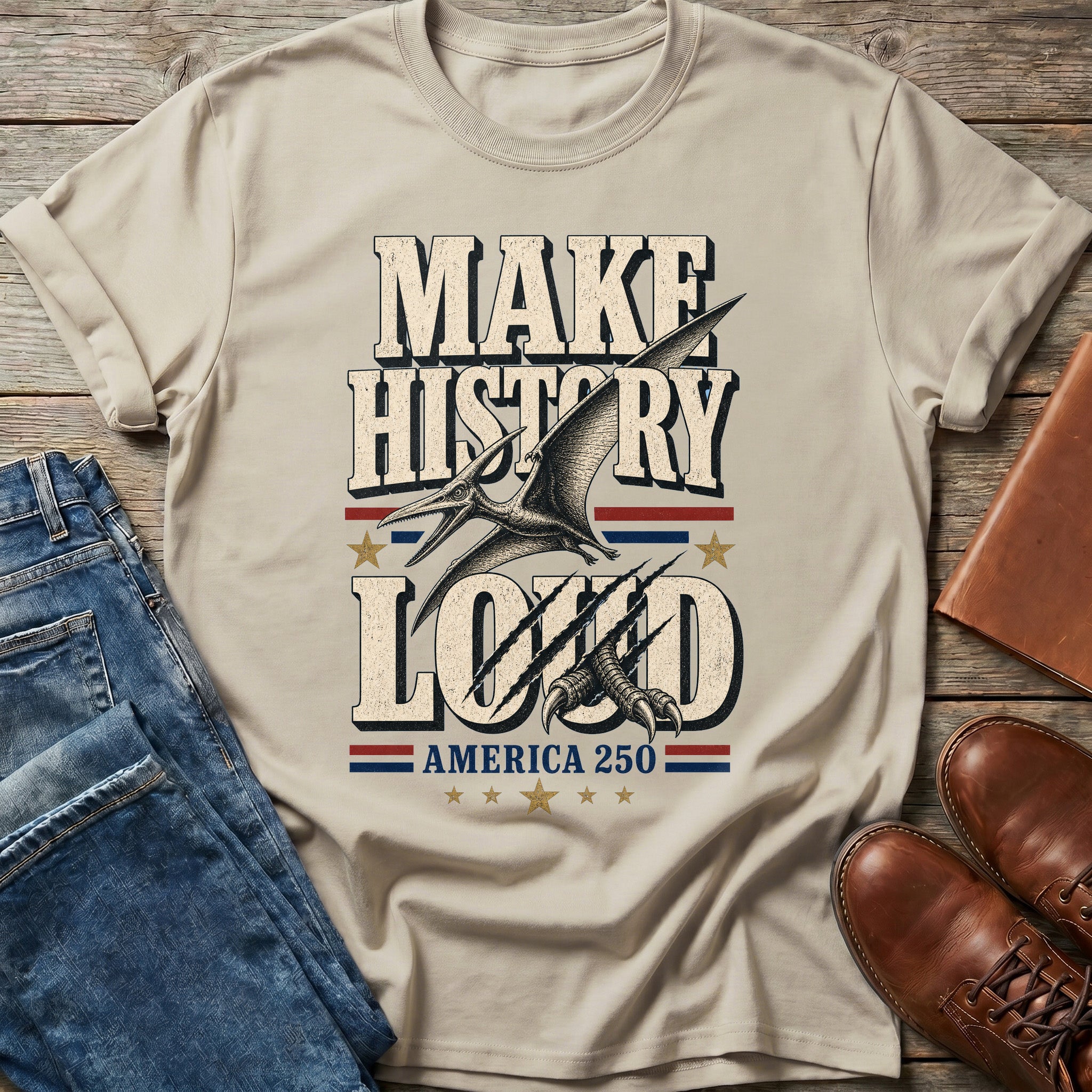 Make History Loud T Shirt