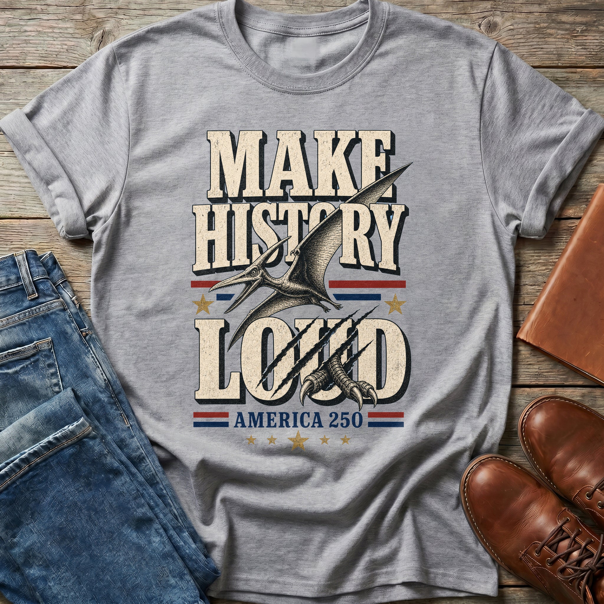 Make History Loud T Shirt