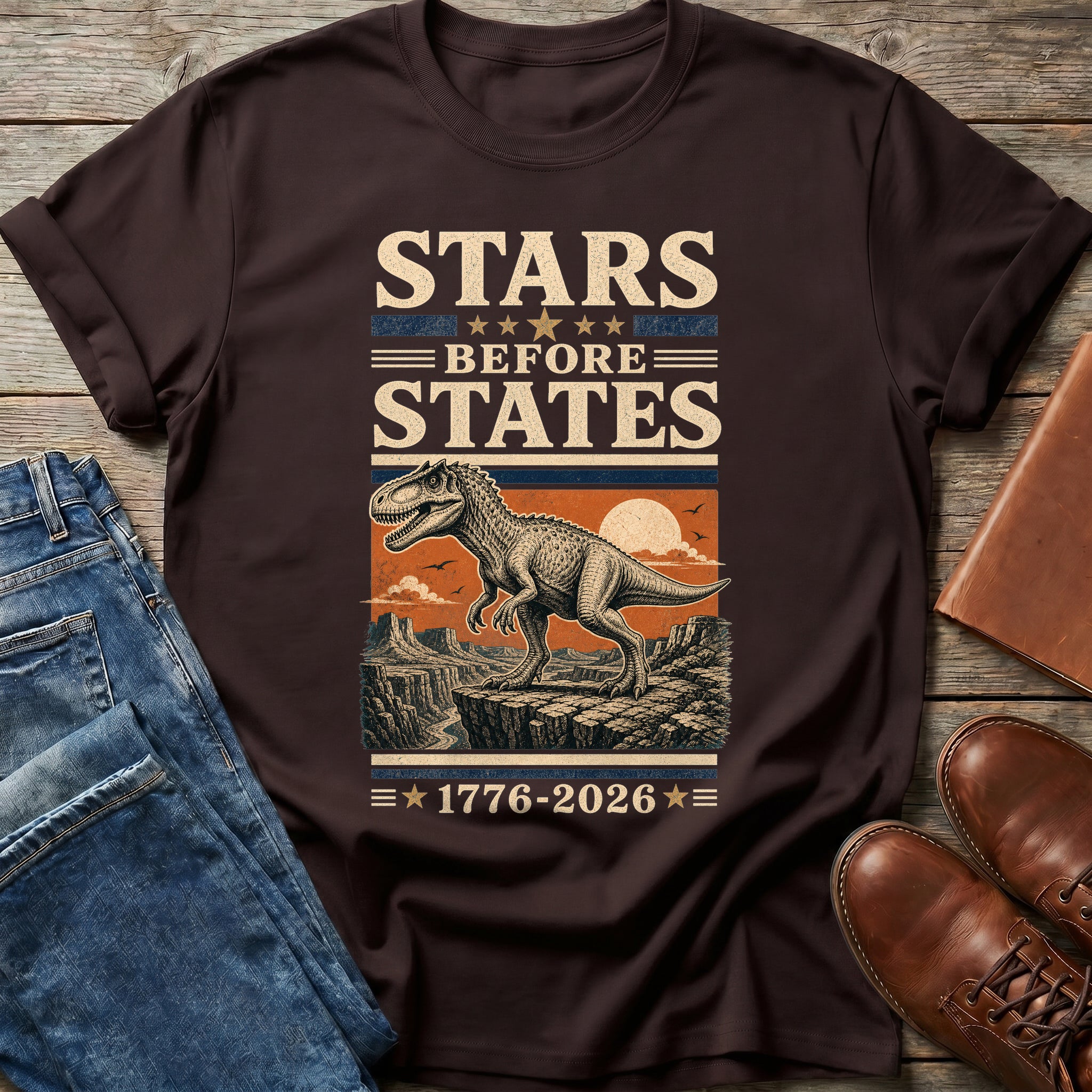 Stars Before States T Shirt