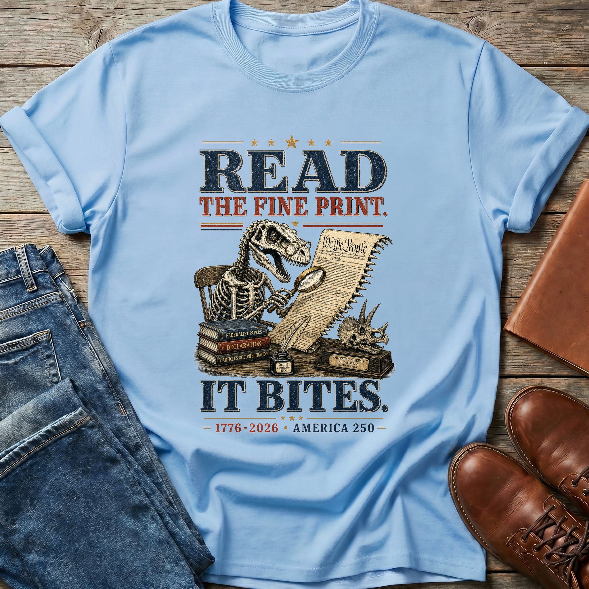 Read The Fine Print It Bites T Shirt