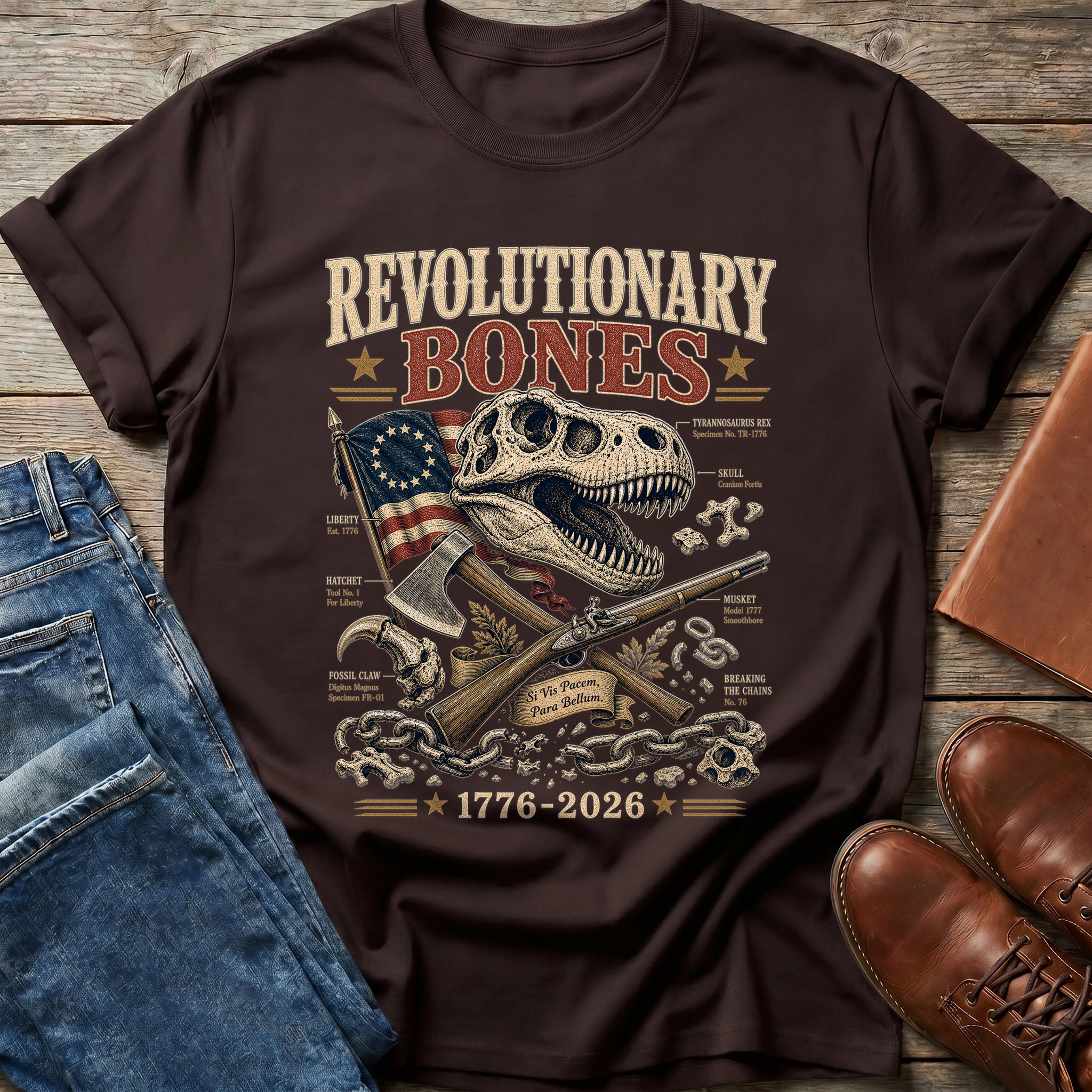 Primal Nation 1776-2026 T Shirt