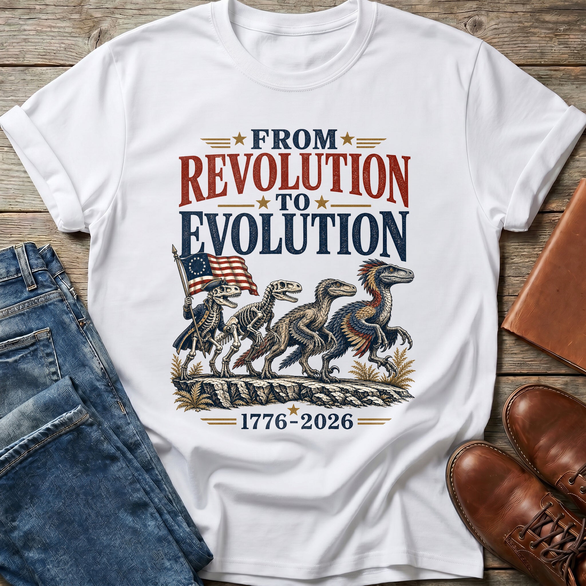 Revolution To Evolution T Shirt