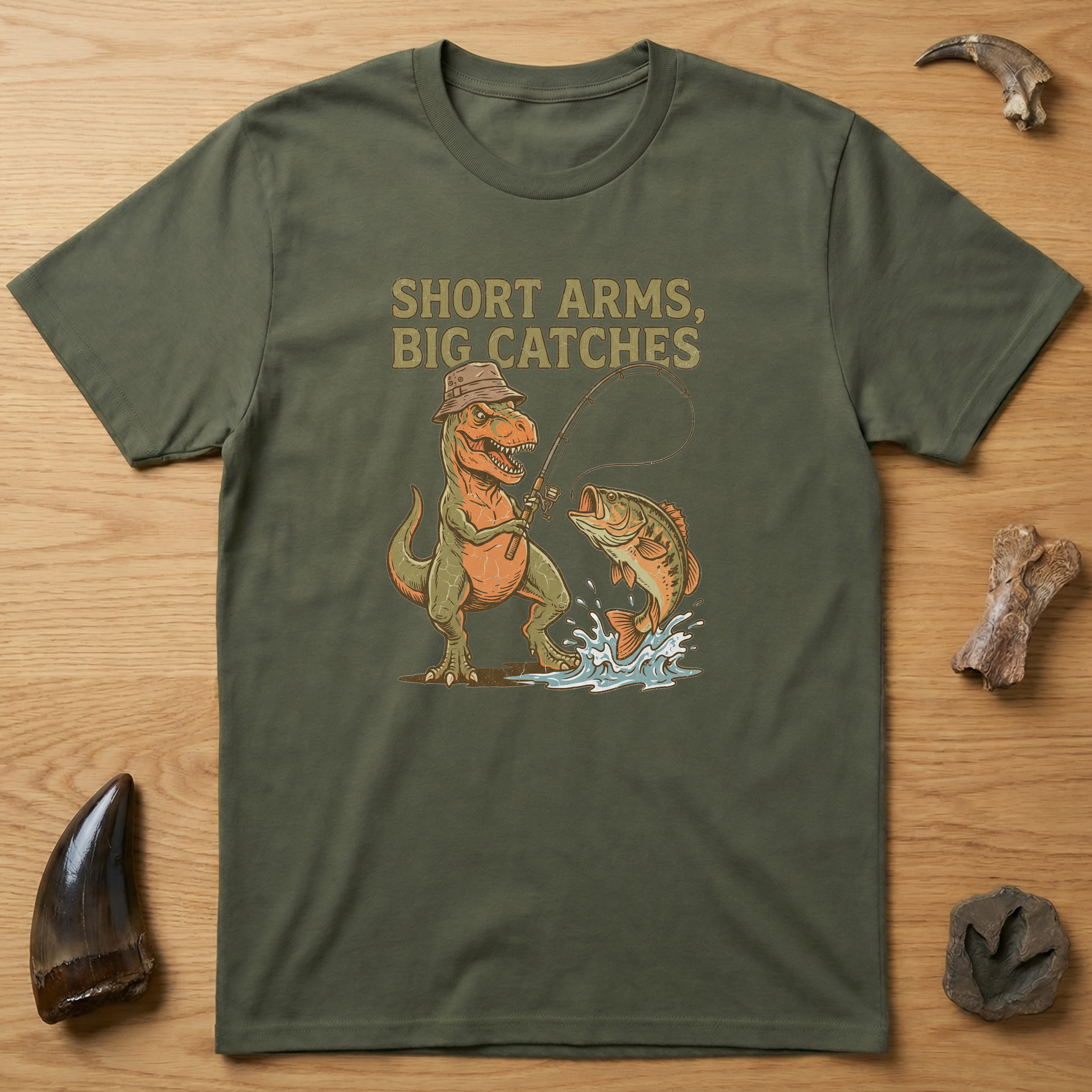 Short Arms, Big Catches T-Shirt