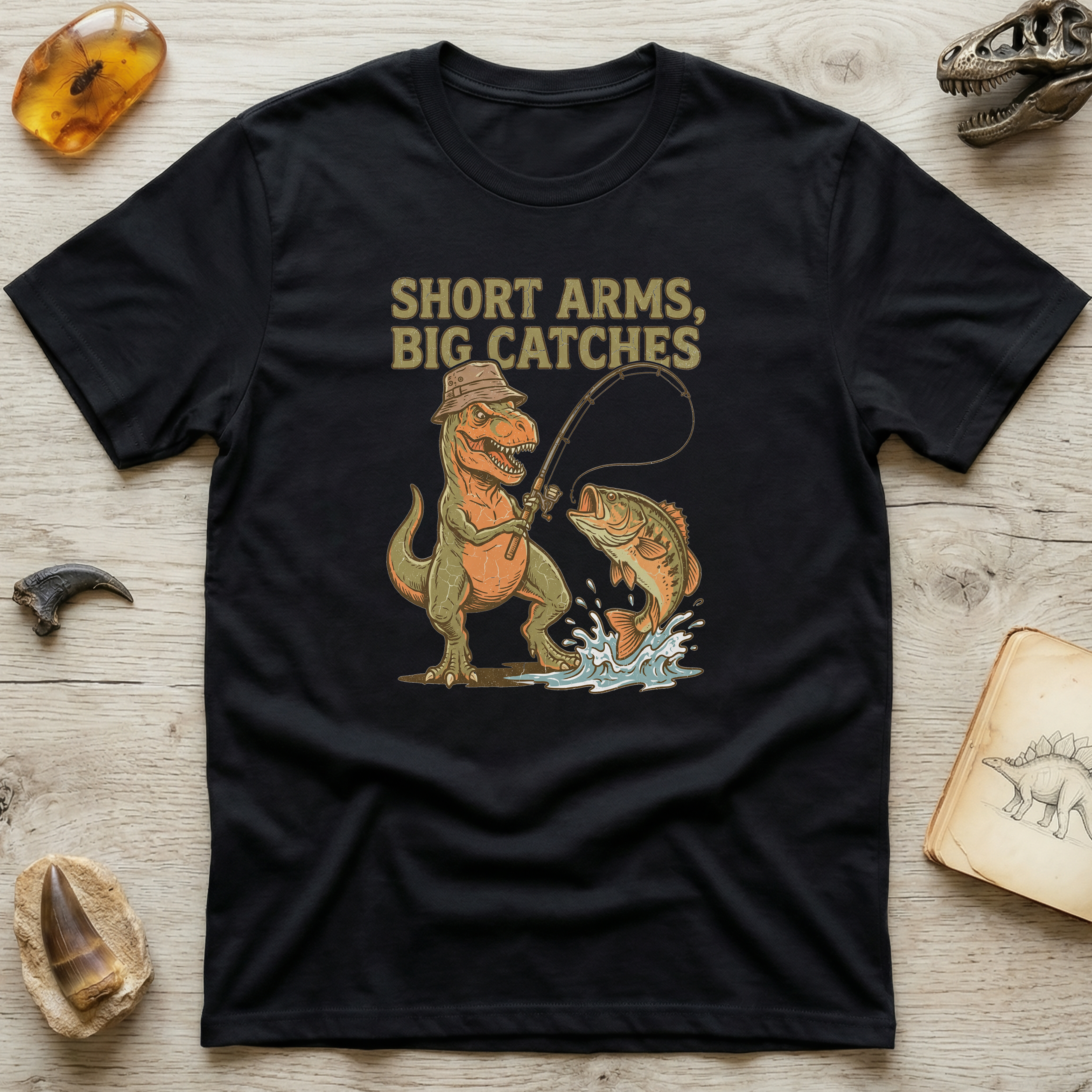 Short Arms, Big Catches T-Shirt