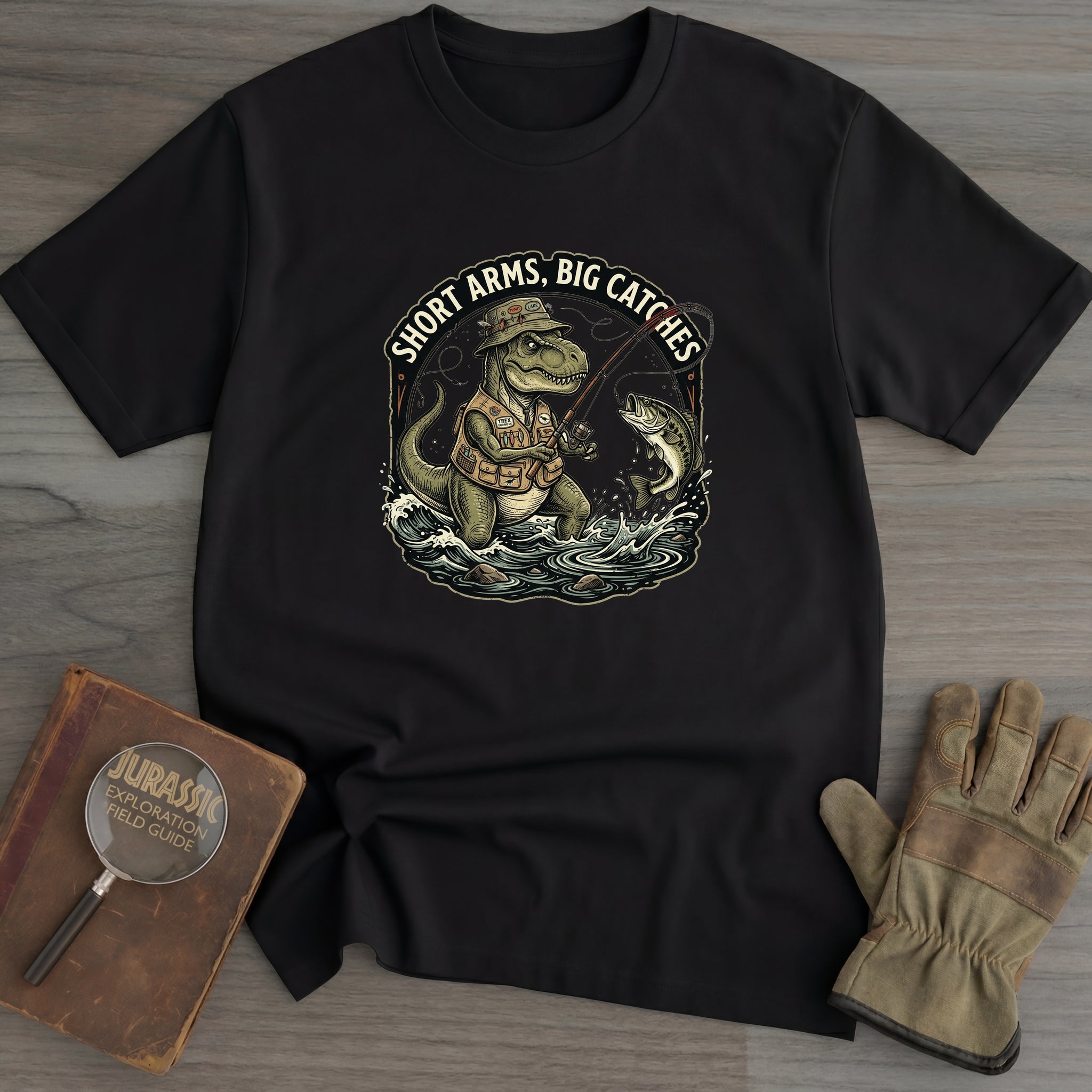 Short Arms, Big Catches T-Shirt