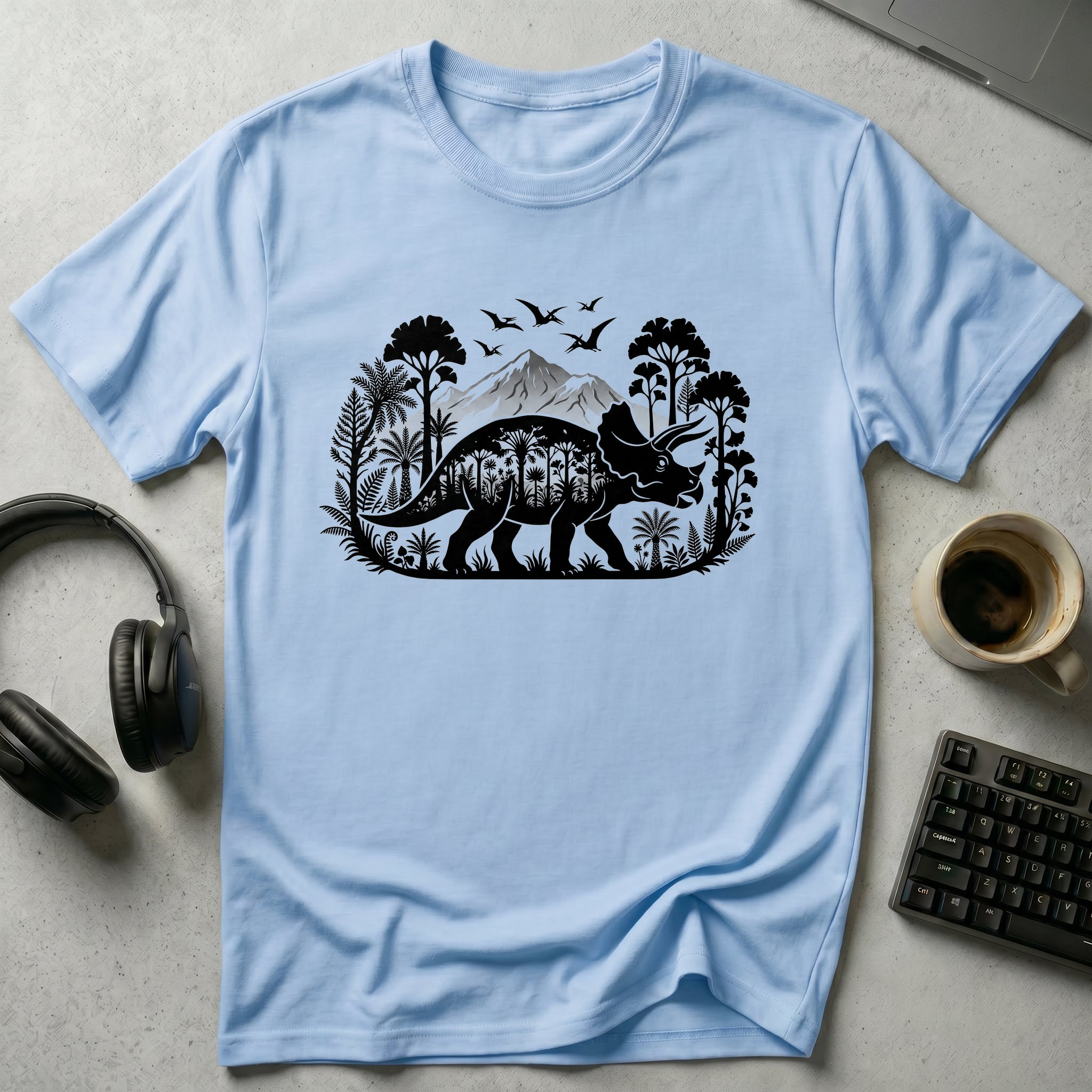 Dinosaur Jungle Graphic T-Shirt