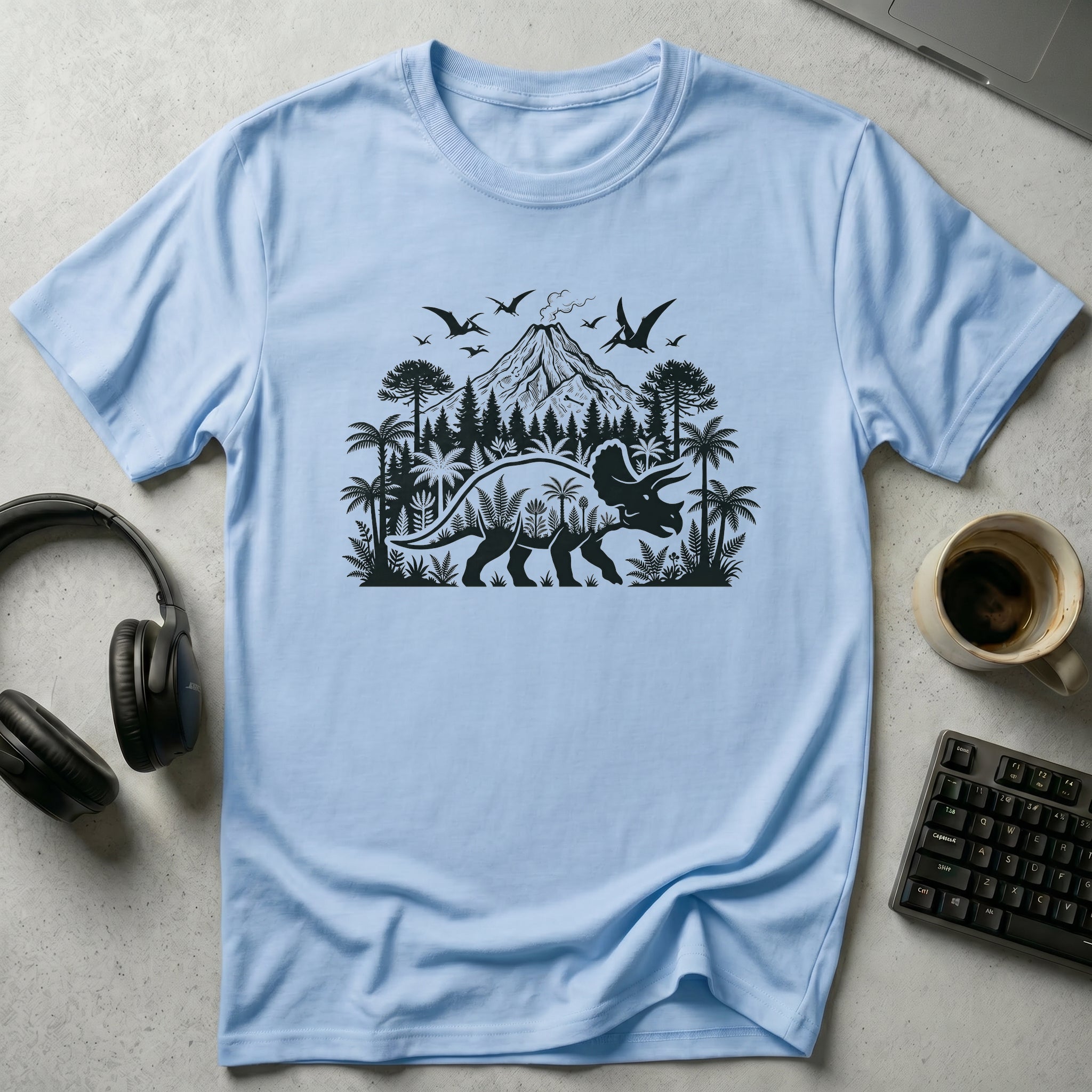 Dinosaur Landscape T-Shirt