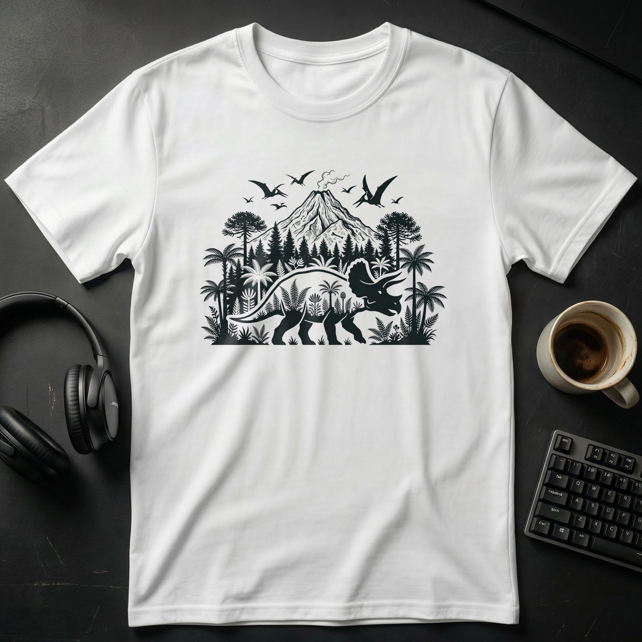 Dinosaur Landscape T-Shirt